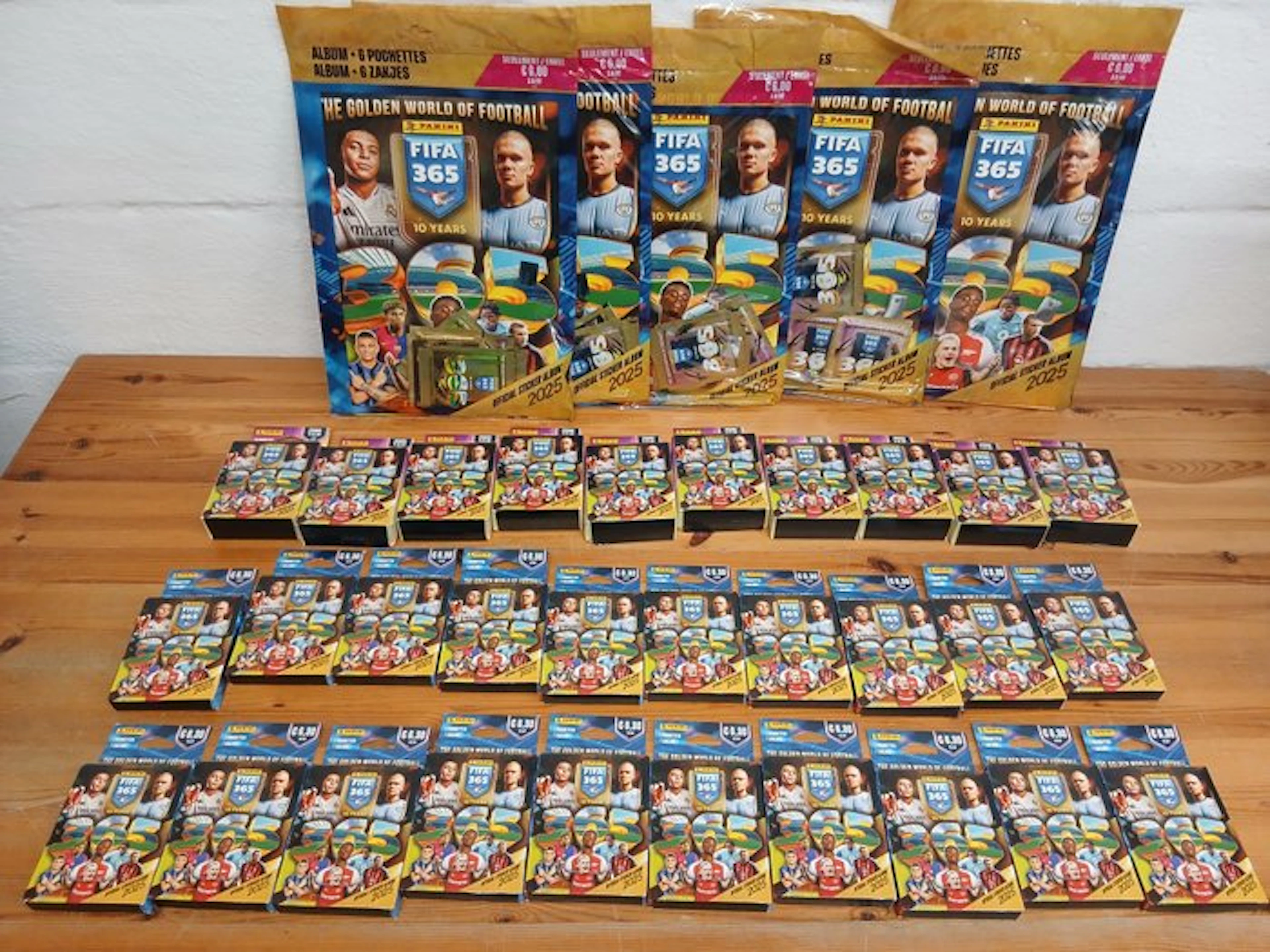 2024/25 Panini fifa 365 10 years 5 startersets en 1650...