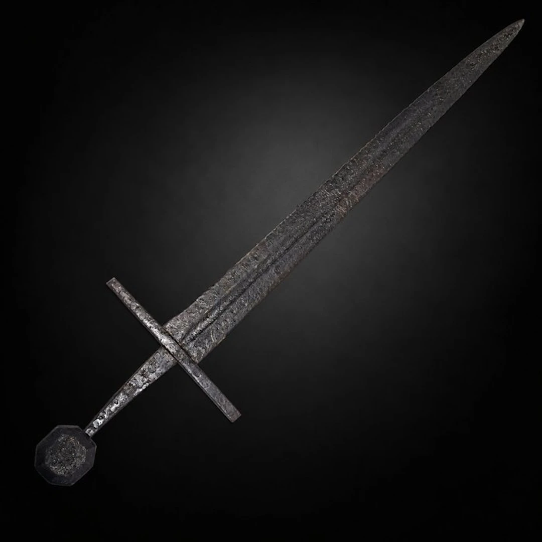 Medieval, Crusaders Era Iron Knight's Sword - 1003 mm