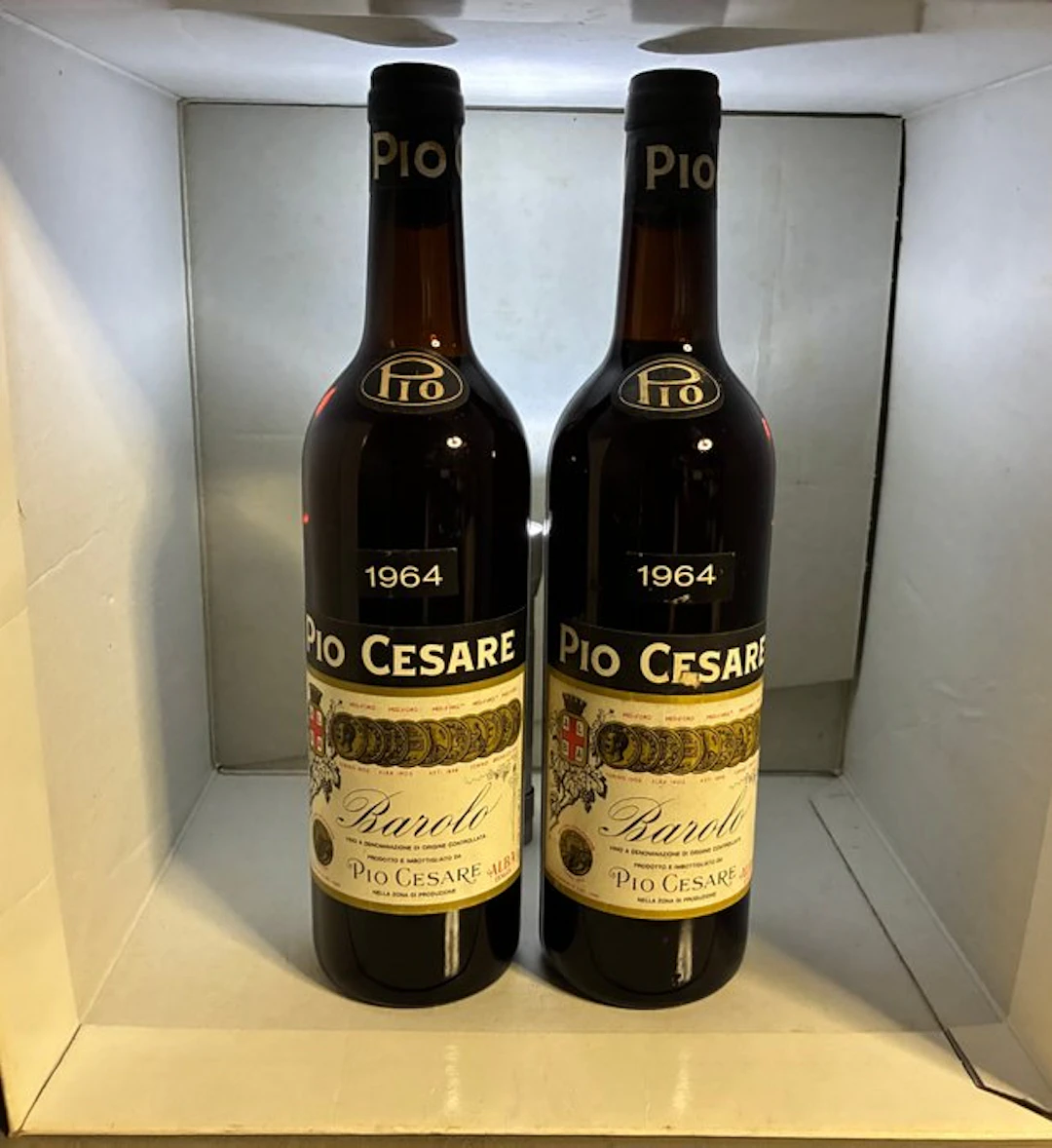 1964 Pio Cesare Barolo - Barolo - 2 Bottles (0.75L)