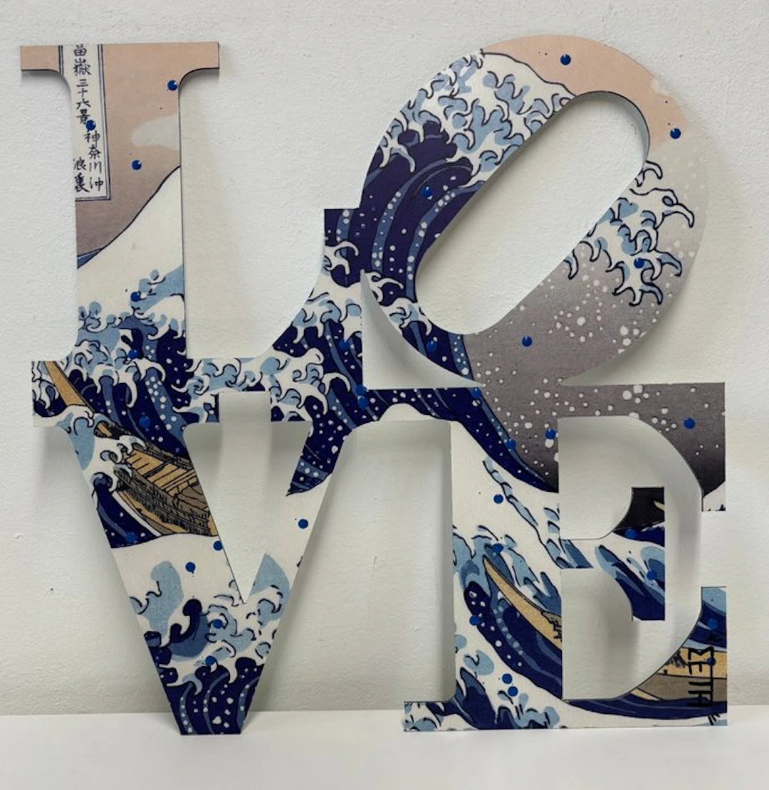 Meta Pop (1990) - Love meet's Hokusai, from: The Icon´s of Art series