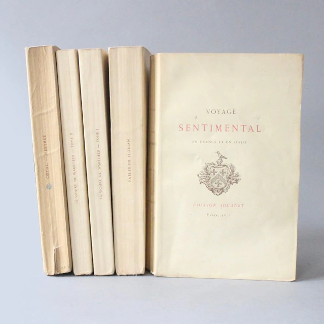 Laurence Sterne / Goethe / Jean-Pierre Claris de Florian...