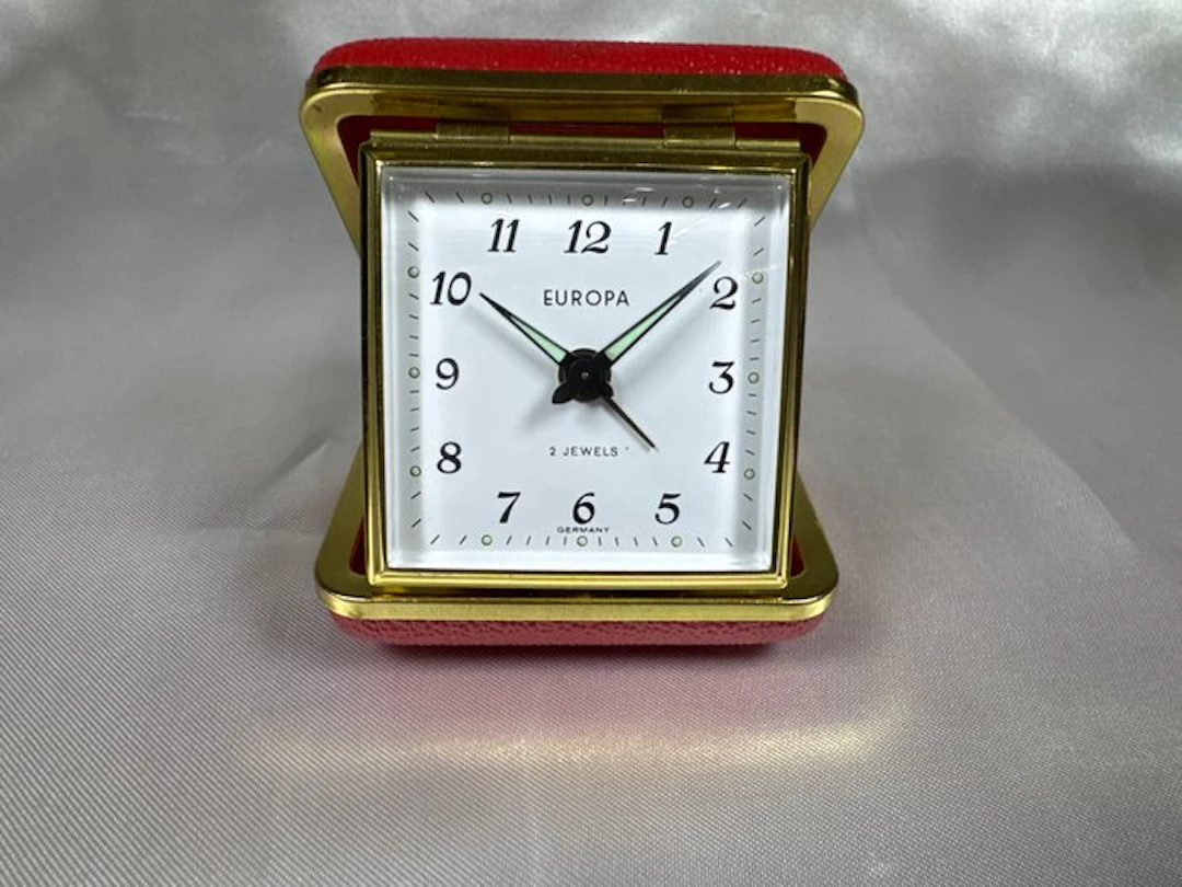 Travel clock - Brass - 1960-1970