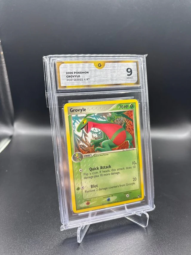 Pokémon - 1 Graded card - Grovyle POP Series 4 #7 - GG 9