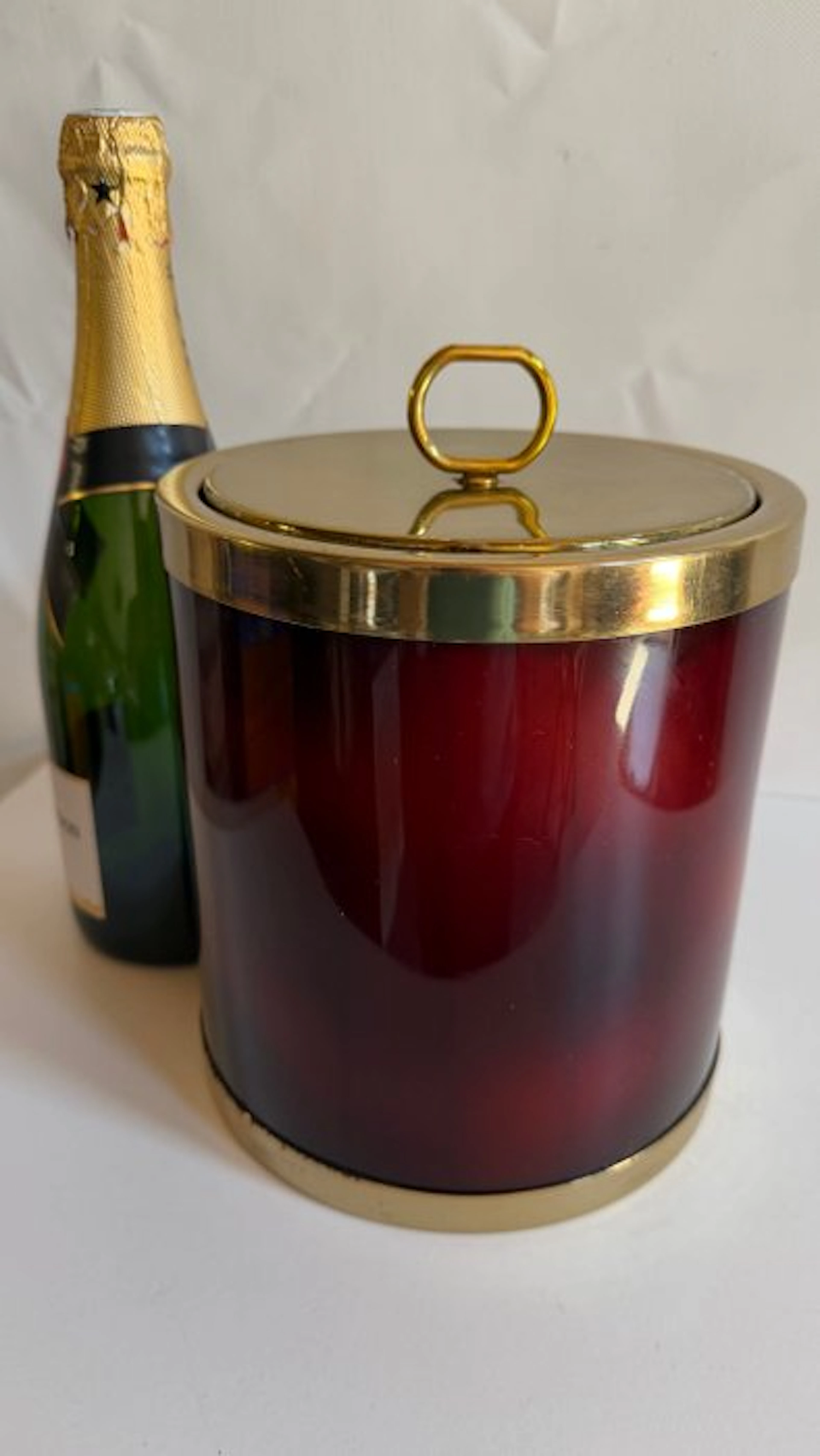 Champagne cooler - Ice Bucket “ Faux Carey”