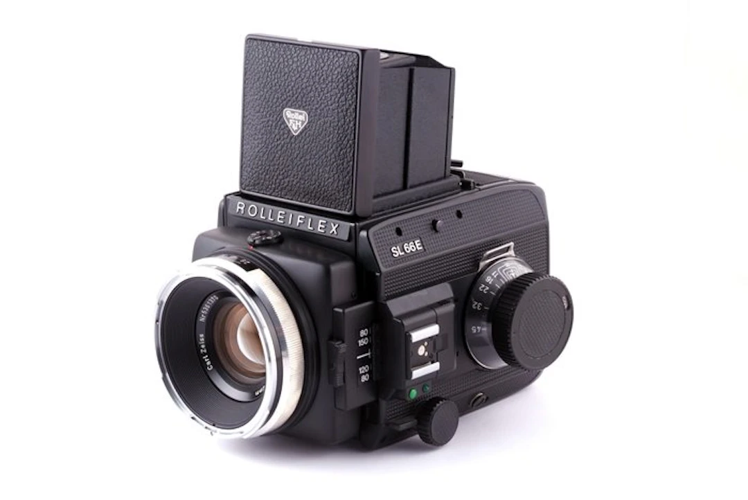 Rolleiflex SL66E + Carl Zeiss Planar 2,8/80mm + 2...