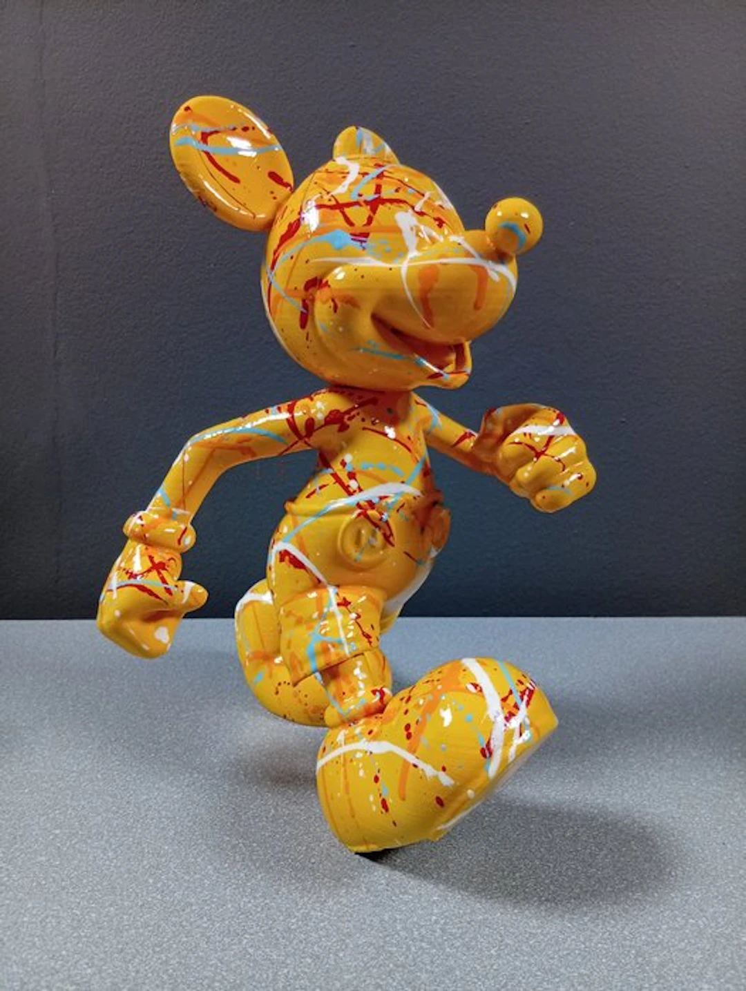 Brother X - Walking Mickey - XL - vivid colors - Gallery Edition