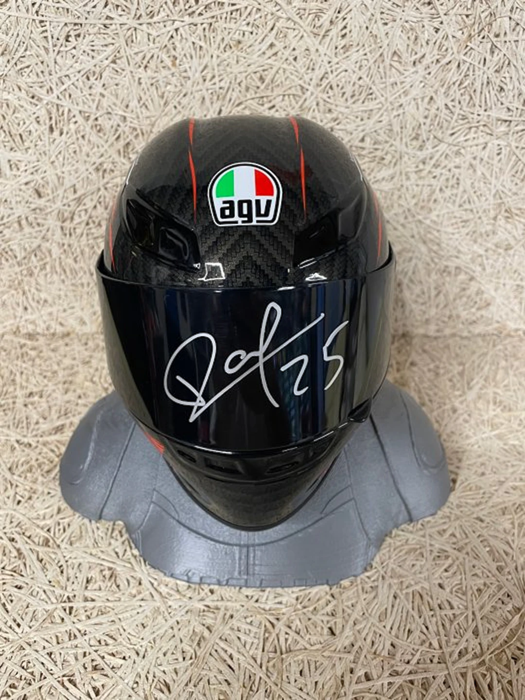 Raul Fernandez - Scale 1/2 helmet