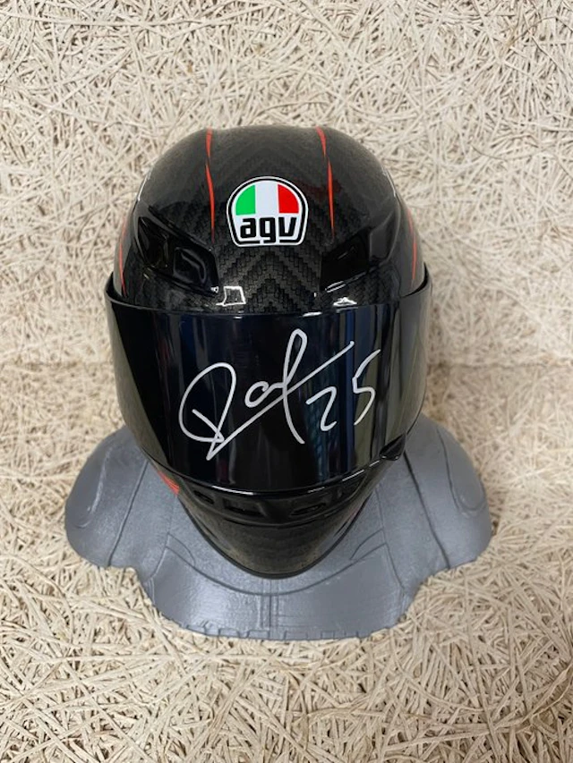 Raul Fernandez - Scale 1/2 helmet