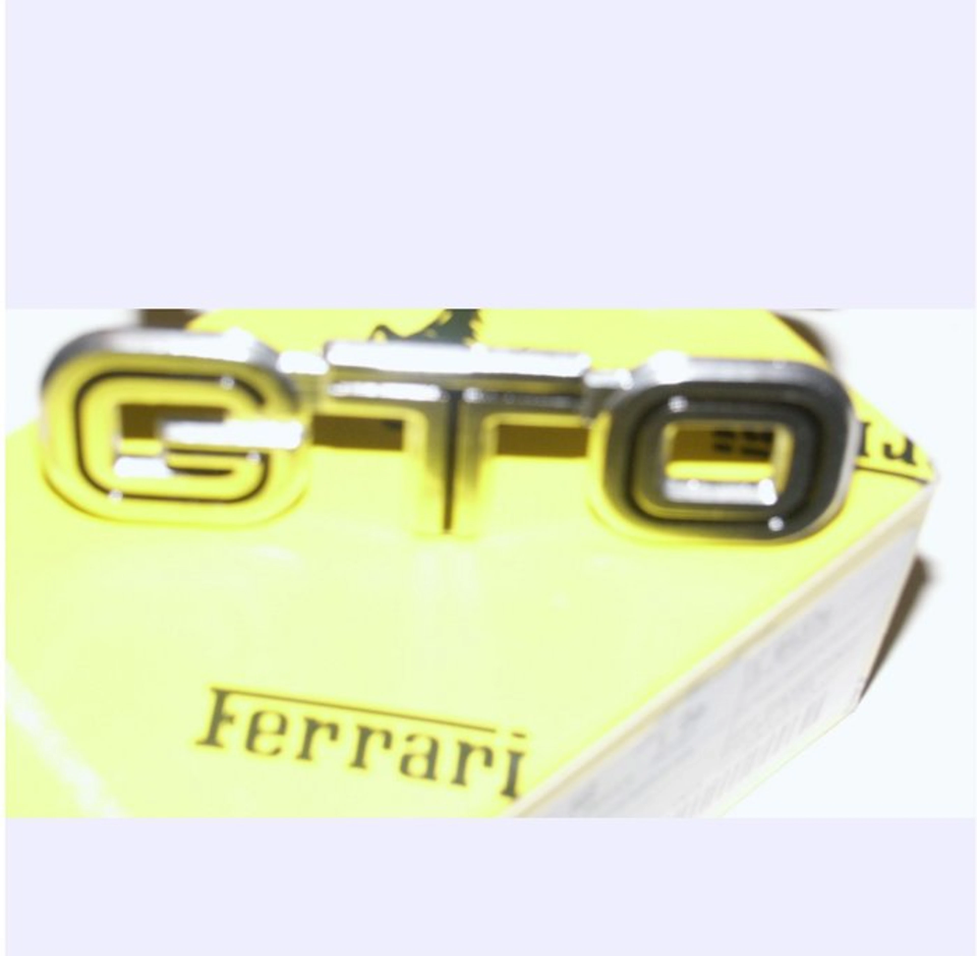 Ferrari 288 "GTO" Emblem - 2 pin (New Old Stock)...