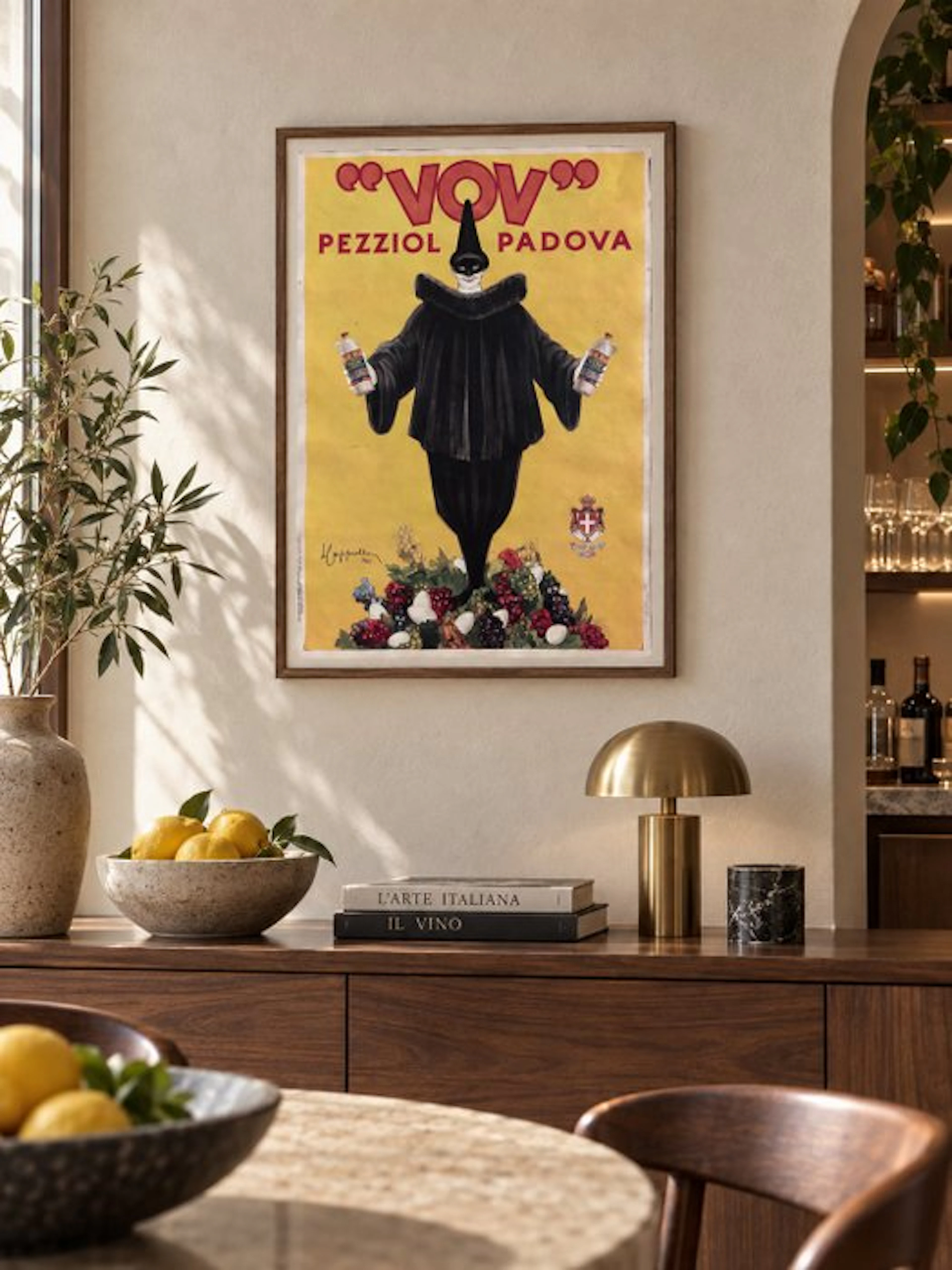 Leonetto Cappiello - VOV Pezziol Padova – Manifesto pubblicitario - 1970s