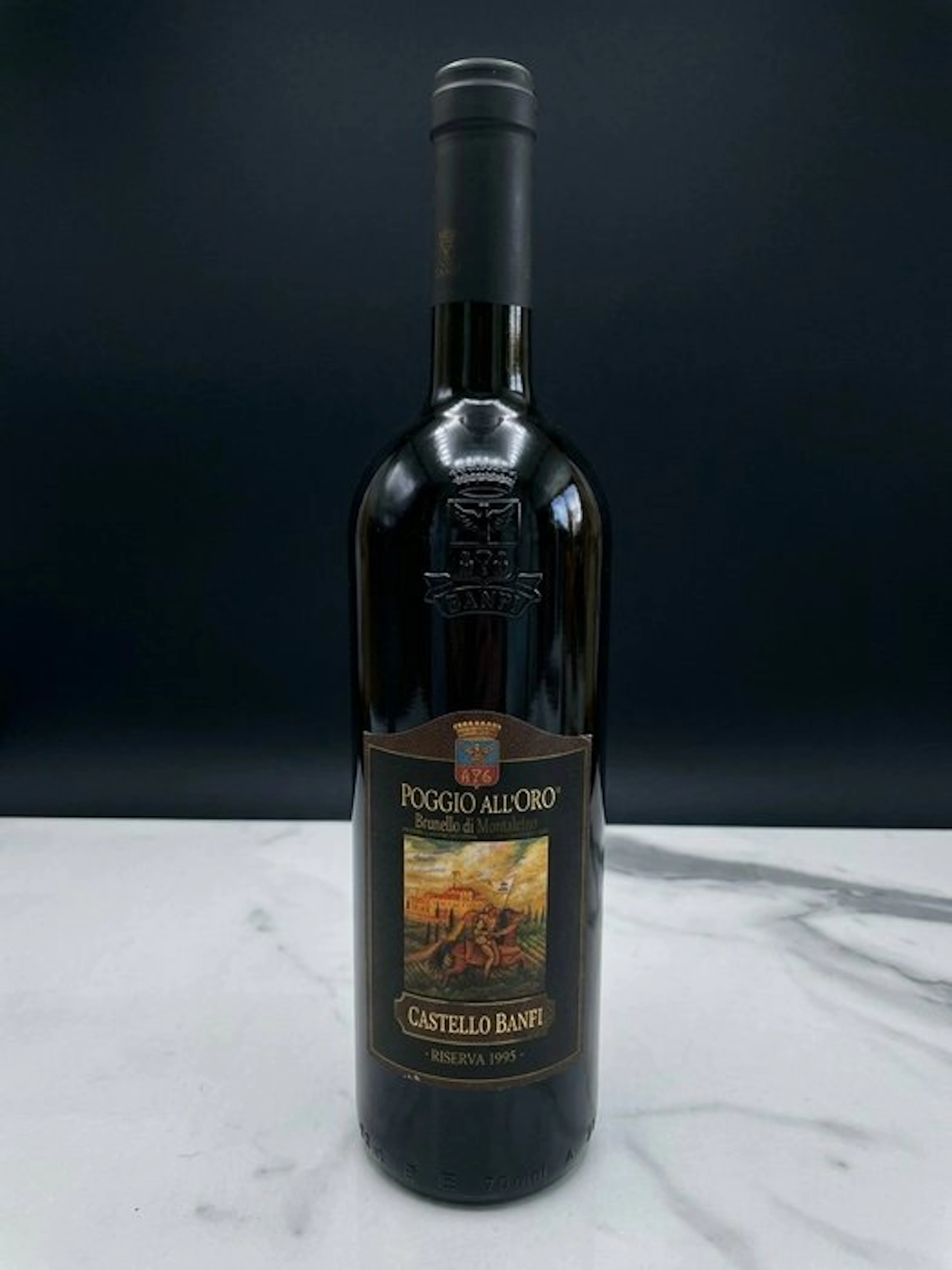 1995 Banfi Poggio All'Oro - Brunello di Montalcino Riserva - 1 Bottle (0.75L)