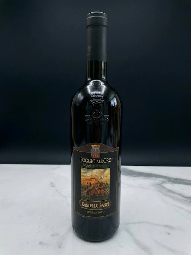 1995 Banfi Poggio All'Oro - Brunello di Montalcino Riserva - 1 Bottle (0.75L)