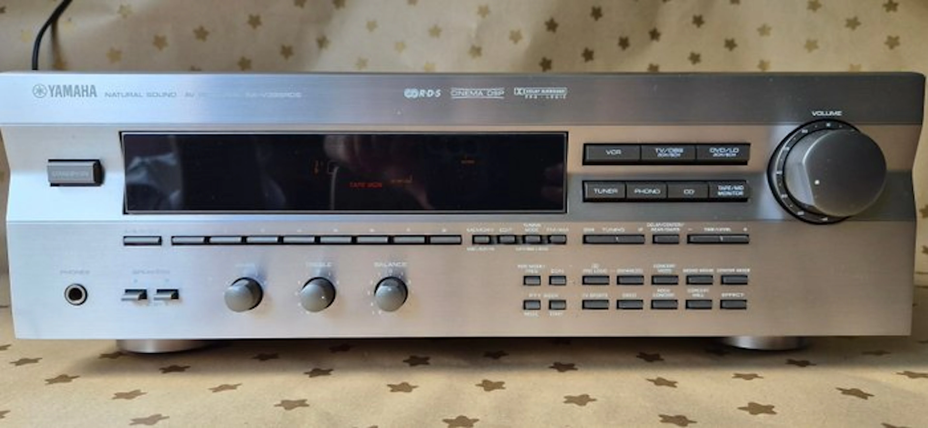 Yamaha - RX-V395RDS Solid state multi-channel receiver