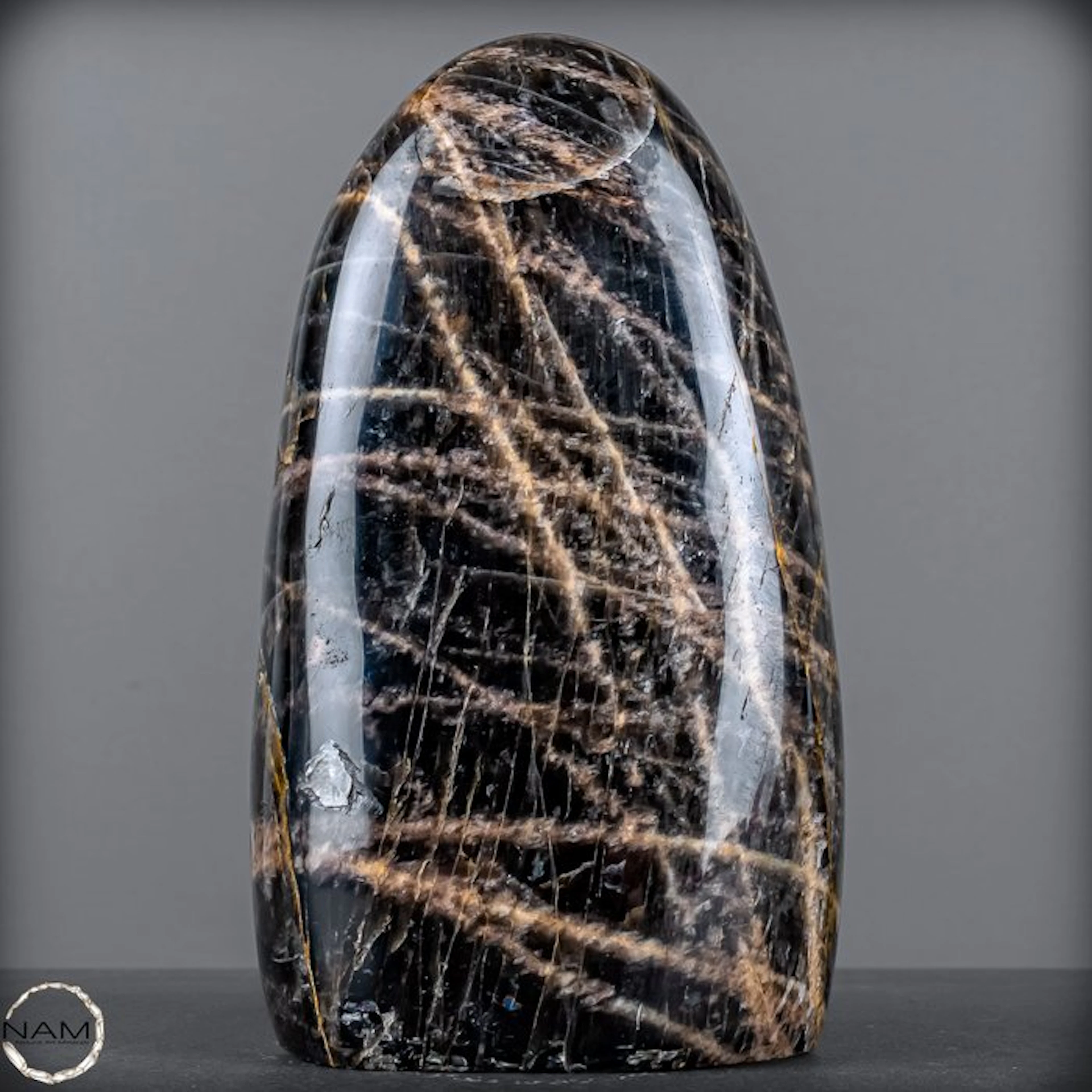 Majestic Moonstone Freeform – Expressive natural art with...