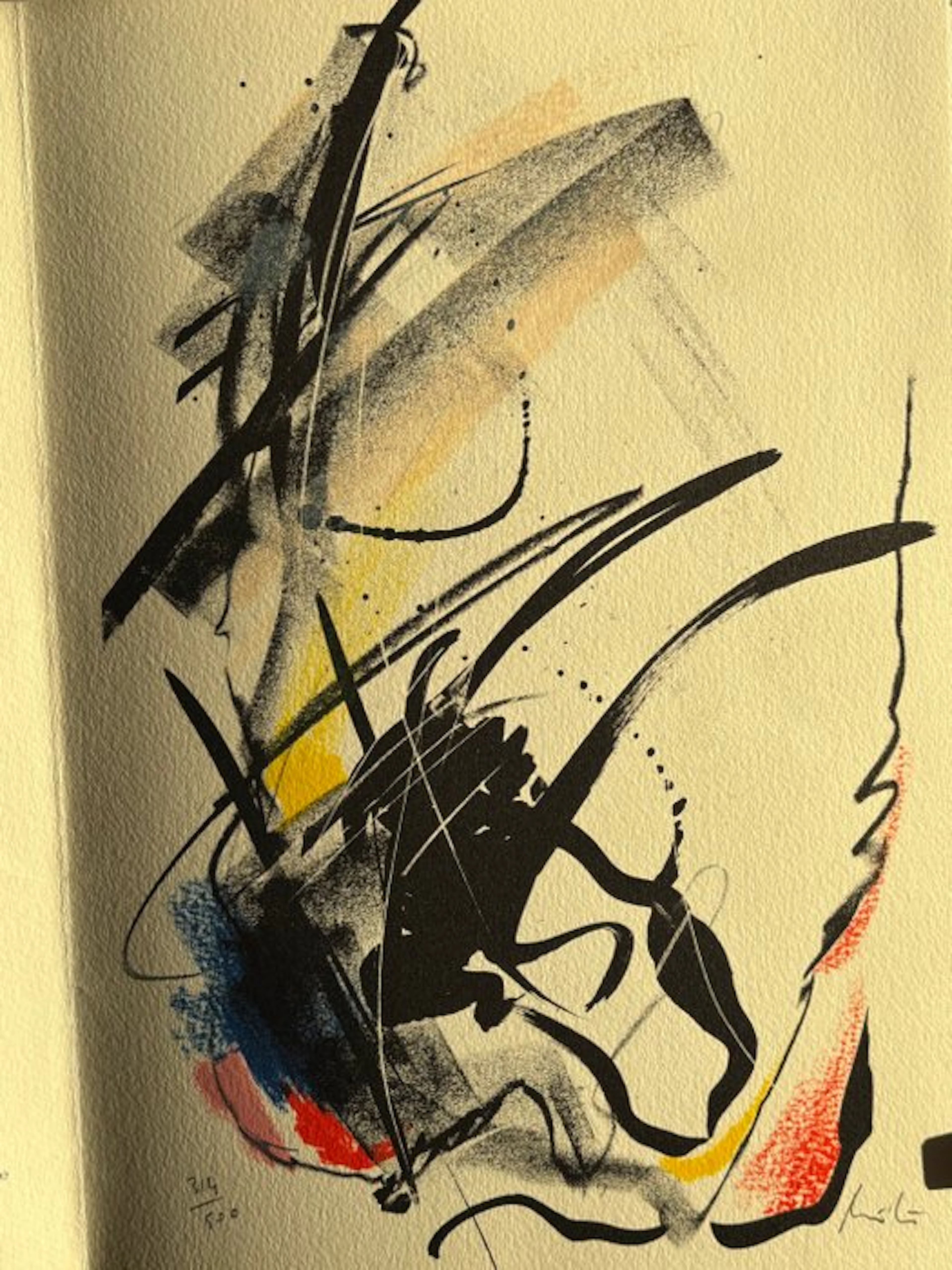 Jean Miotte (1926-2016) - Composition abstraite