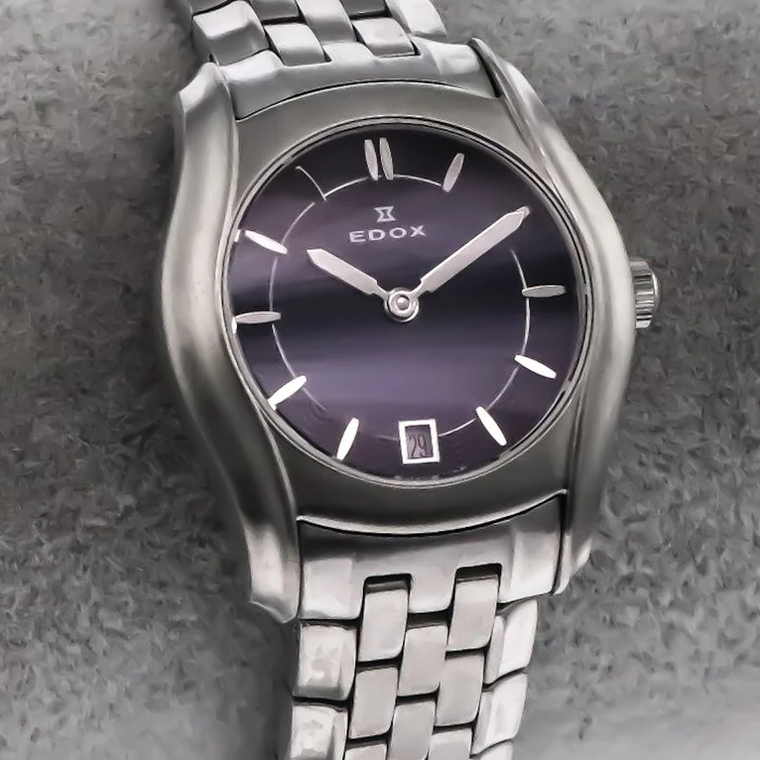 Edox - Swiss Made Quartz Watch - 37002-3B-BUIN - No...