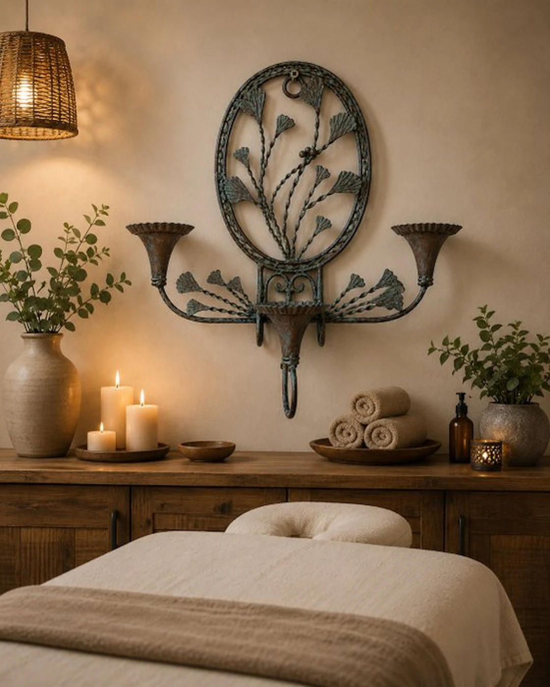 Wall decoration - Europe - 1 vintage wall sconce