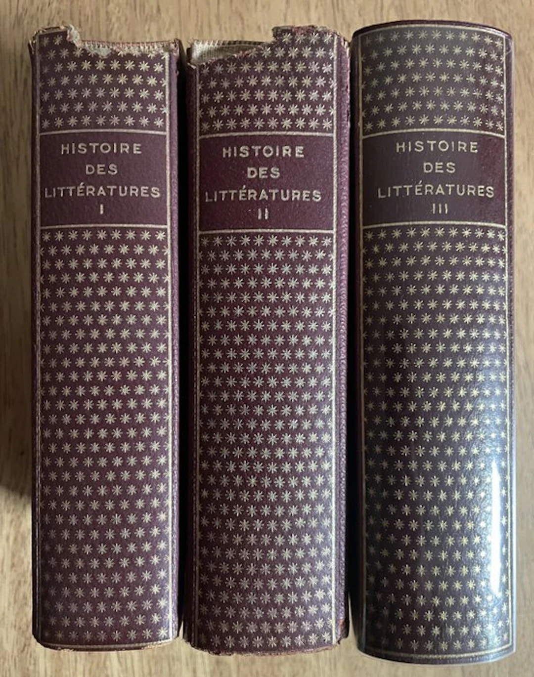 Collectif - Histoire des littératures (Vol. 1 à 3) - 1956-1958