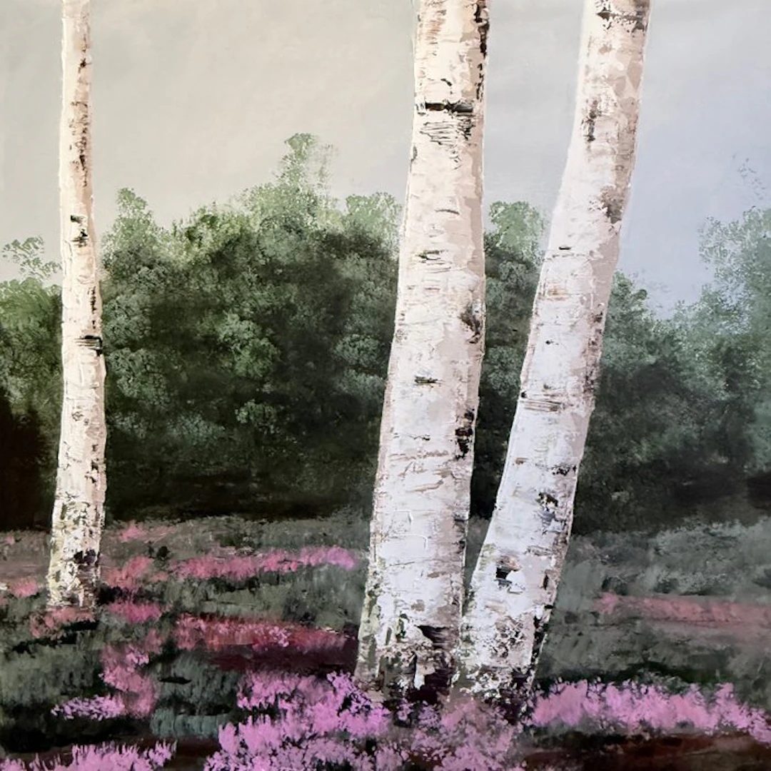 Andrea Krauß - Encounter of birches_24 XL *no reserve*