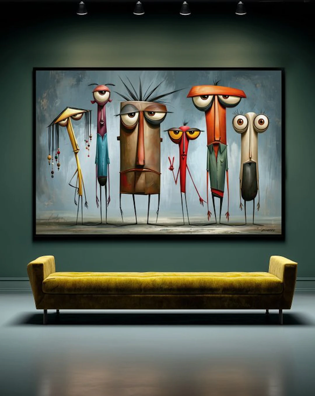 Giancarlo Colombo - GCD Art - "Weirdos #121"