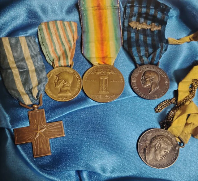 Italy - Army/Infantry - Military medal - Lot 5 Medals