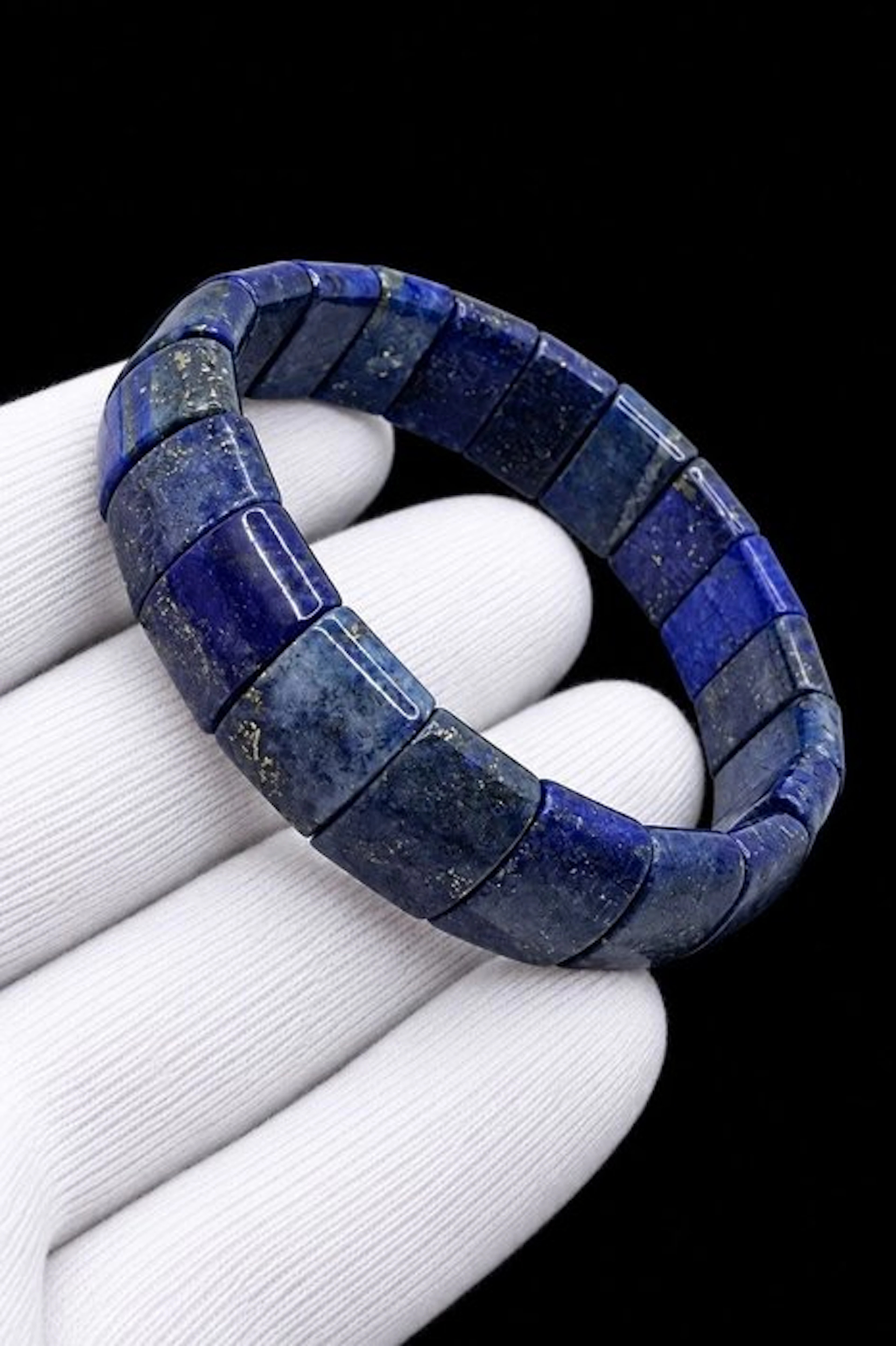 Natural Lapis Lazuli Bracelet for Supreme Protection - Bracelet - Bracelet