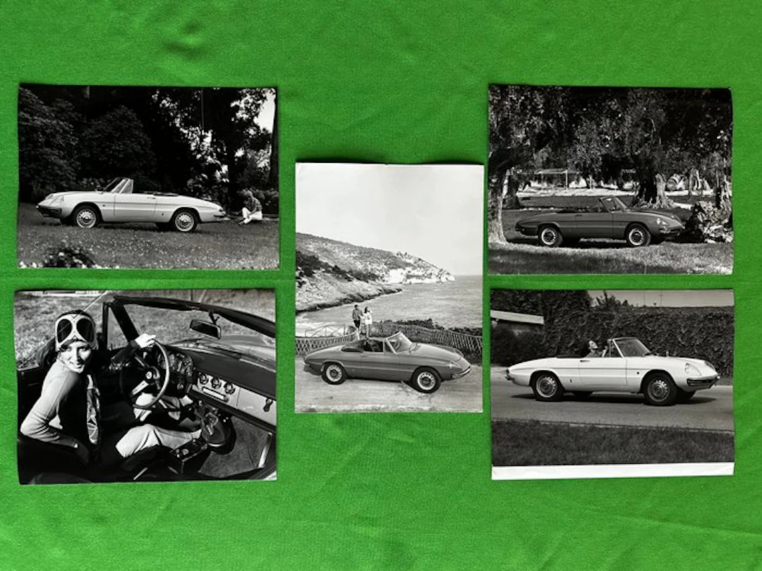 Press photos - Alfa Romeo - Spider 1750 Veloce