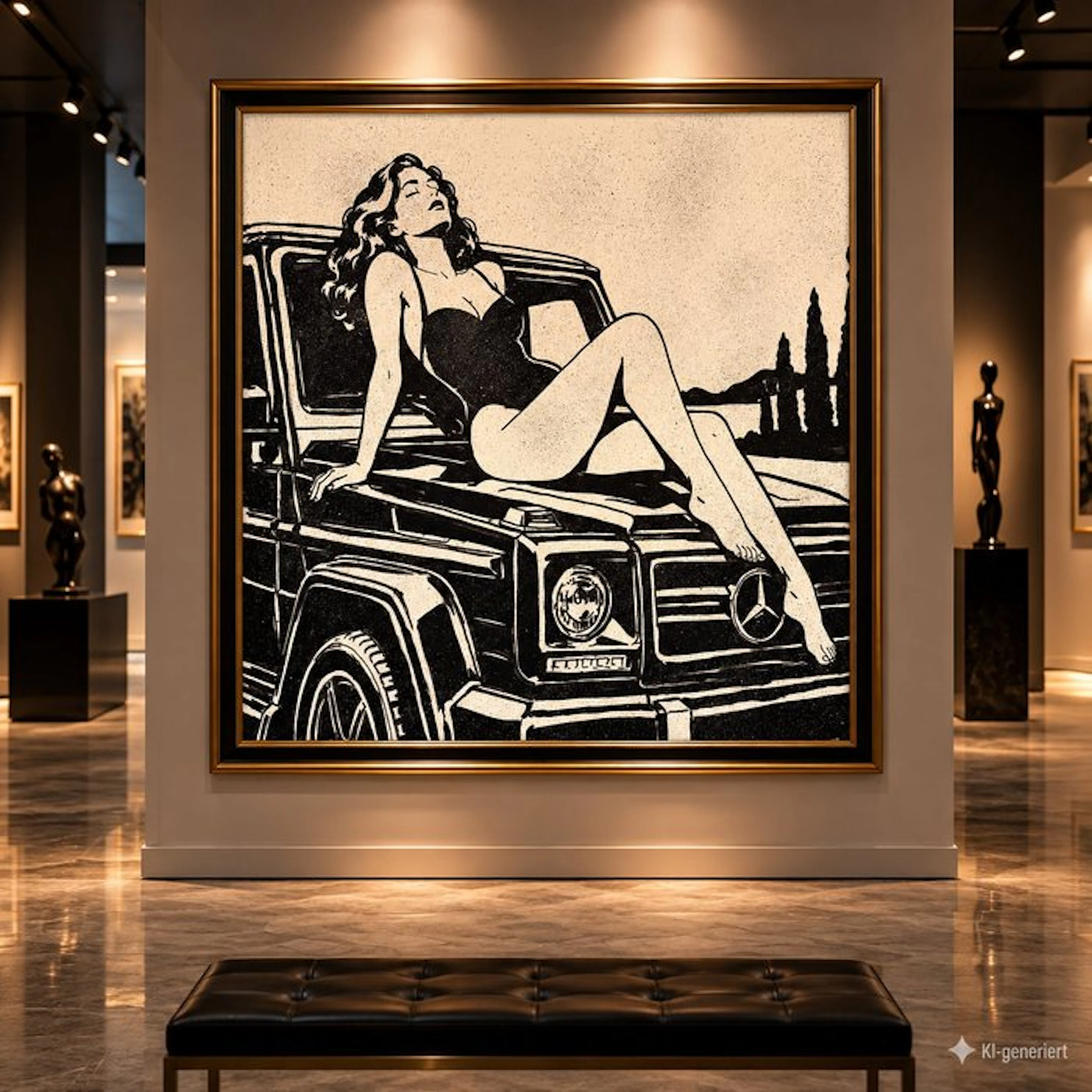 Timo Wedell - G Class Babe - XL - Timo‘s Lichtenstein