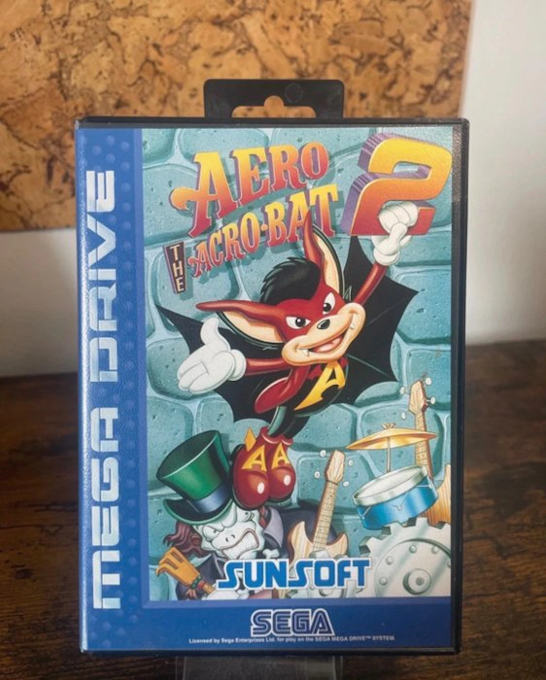 Sega - Mega Drive - The aero acro bat 2 mega drive...
