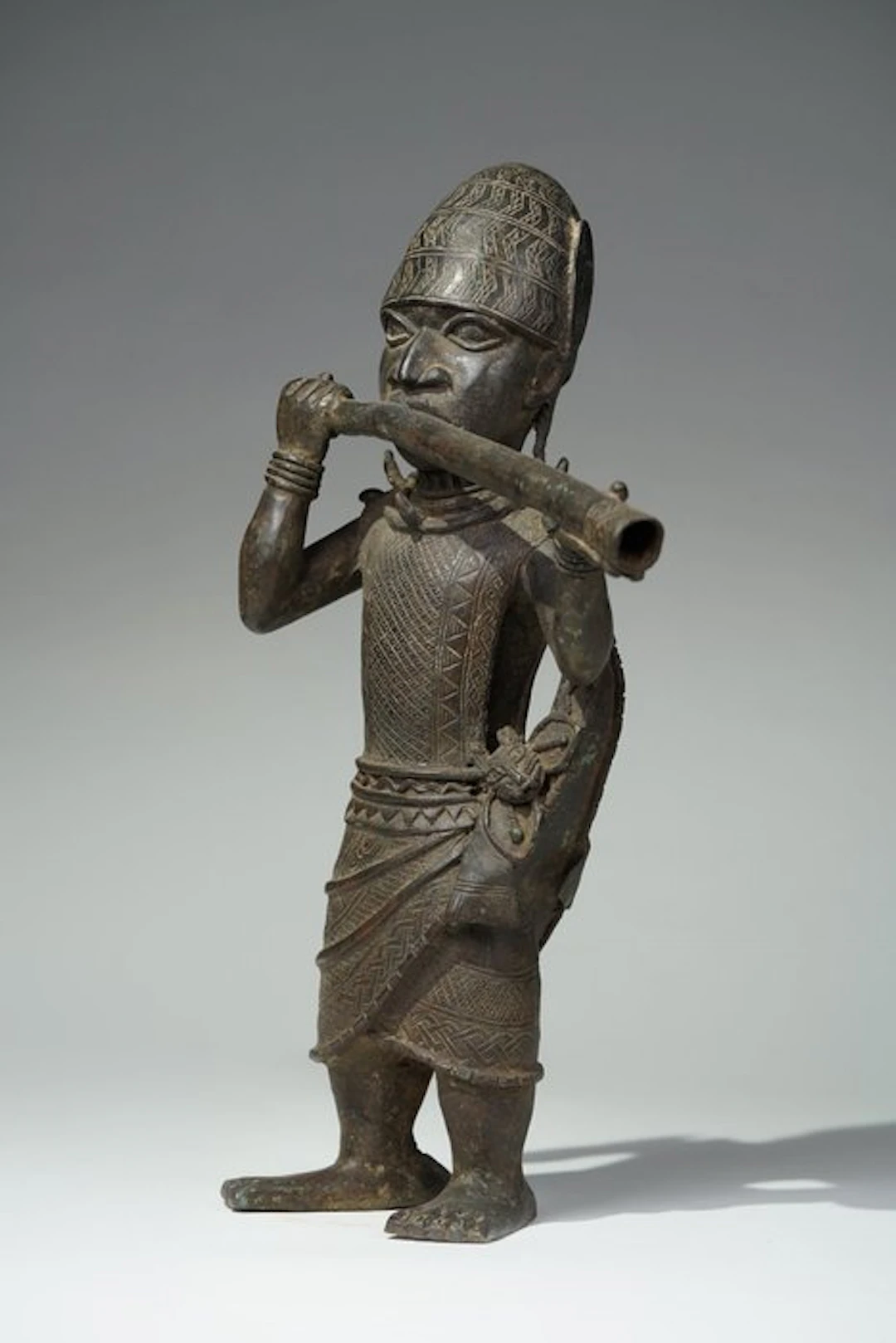 A bronze sculpture - Benin - Nigeria