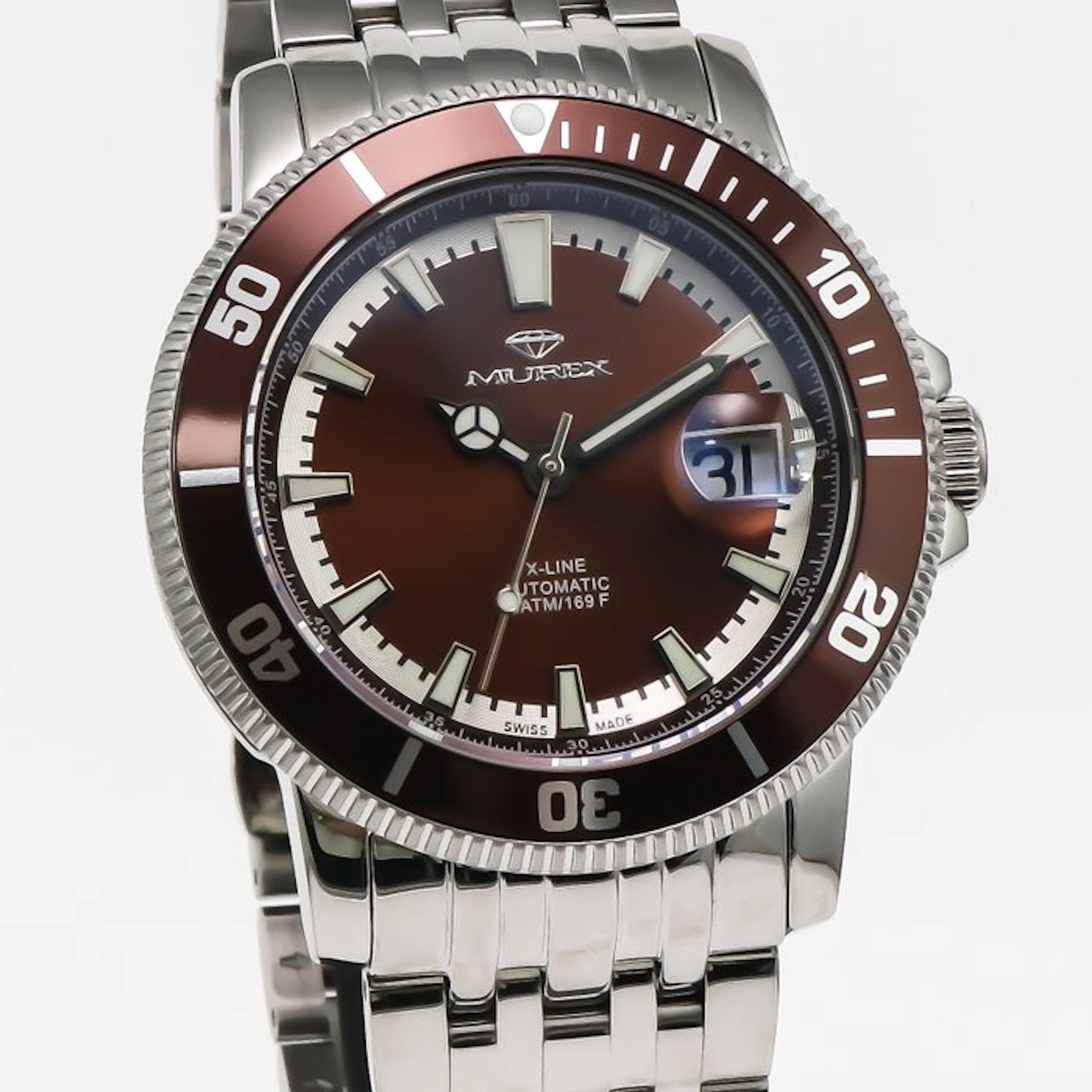 Murex - X-Line Swiss Made Automatic Watch - MUA668-SS-4...