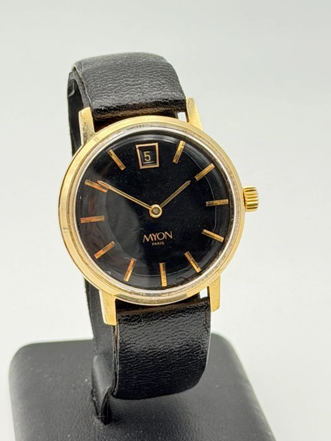 myon - black vintage swiss made - No reserve price - Unisex - 1970-1979