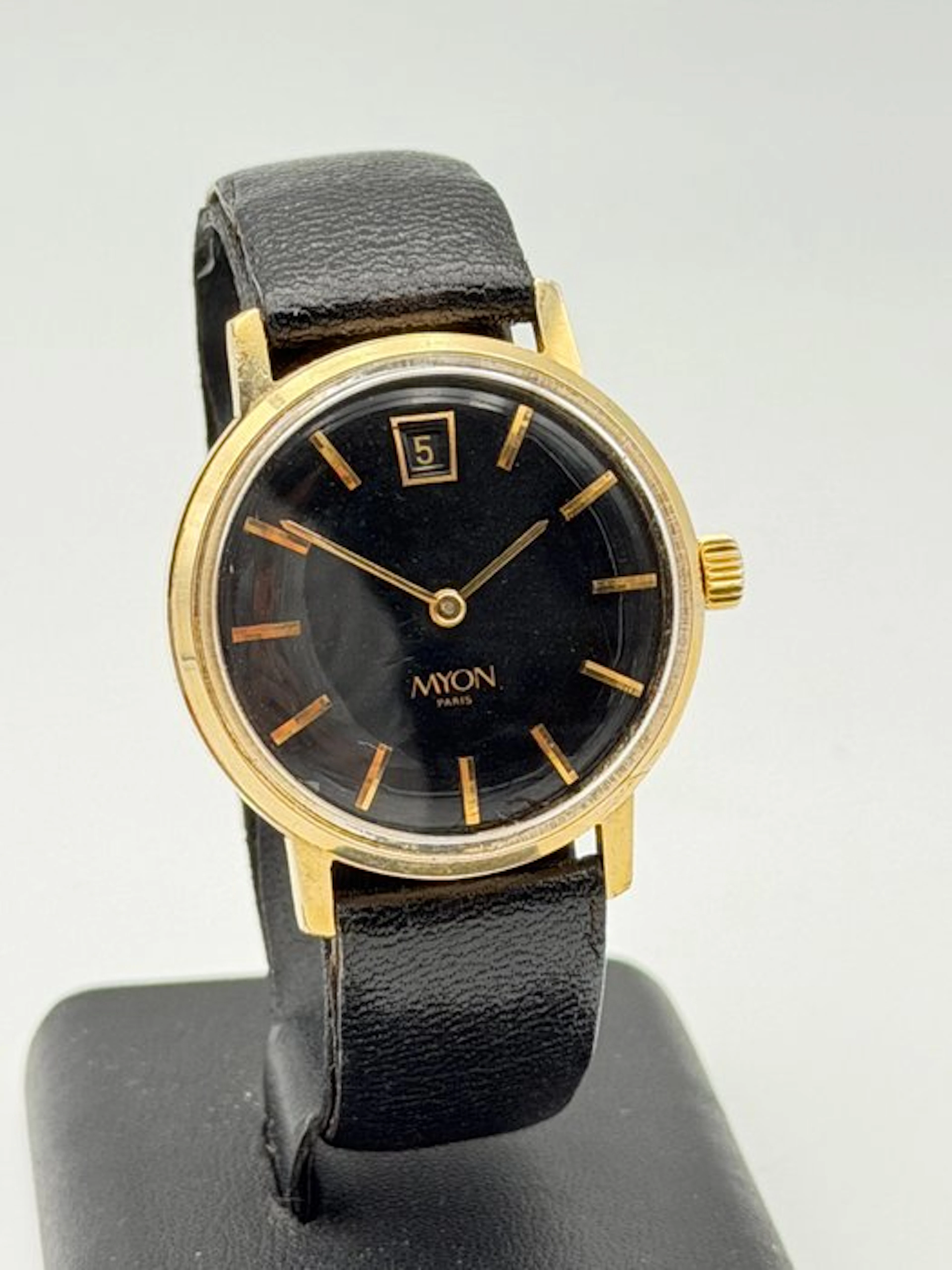 myon - black vintage swiss made - No reserve price - Unisex - 1970-1979