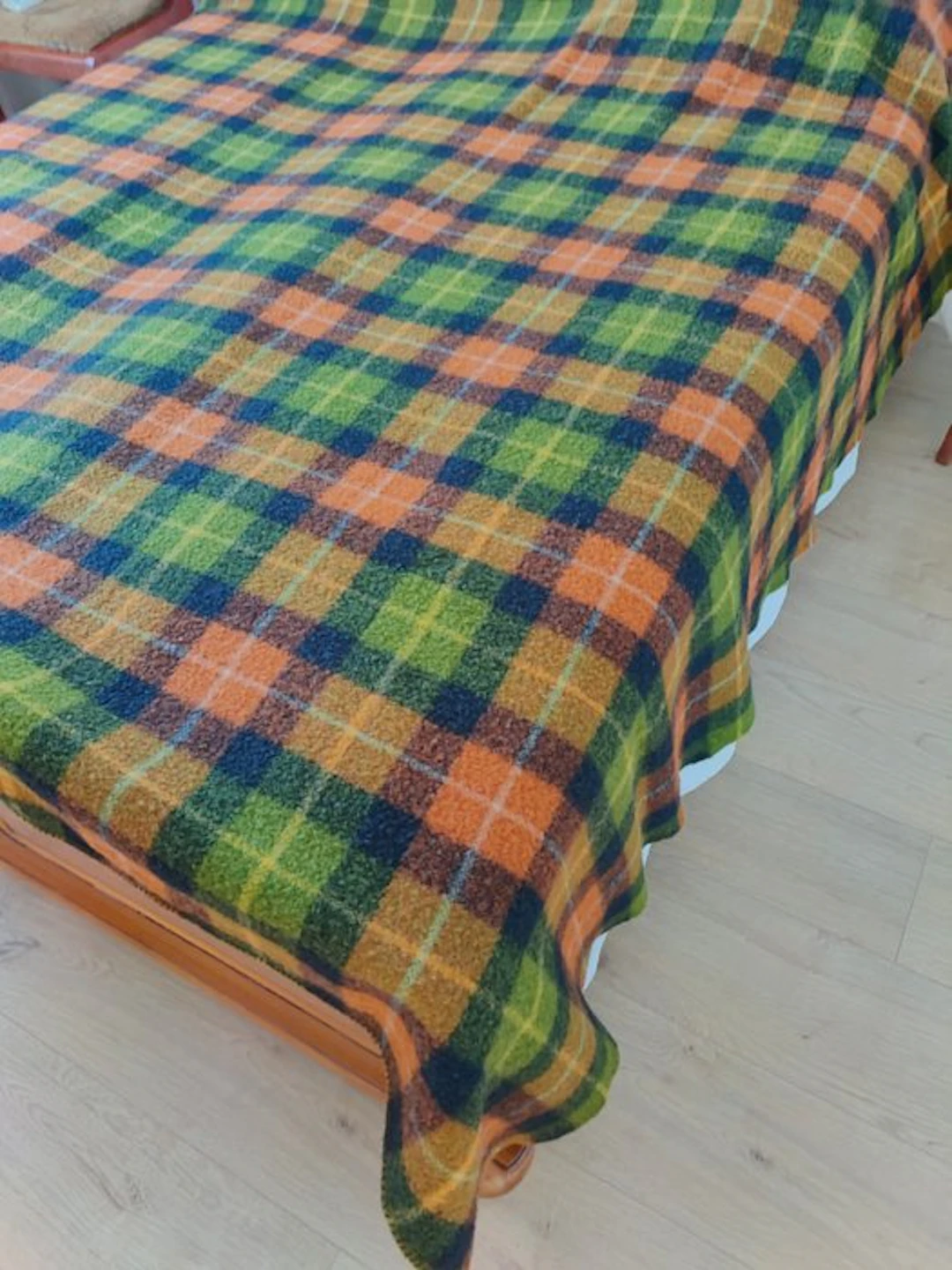 Plaid. Bedspread. - Blanket - 214 cm - 180 cm