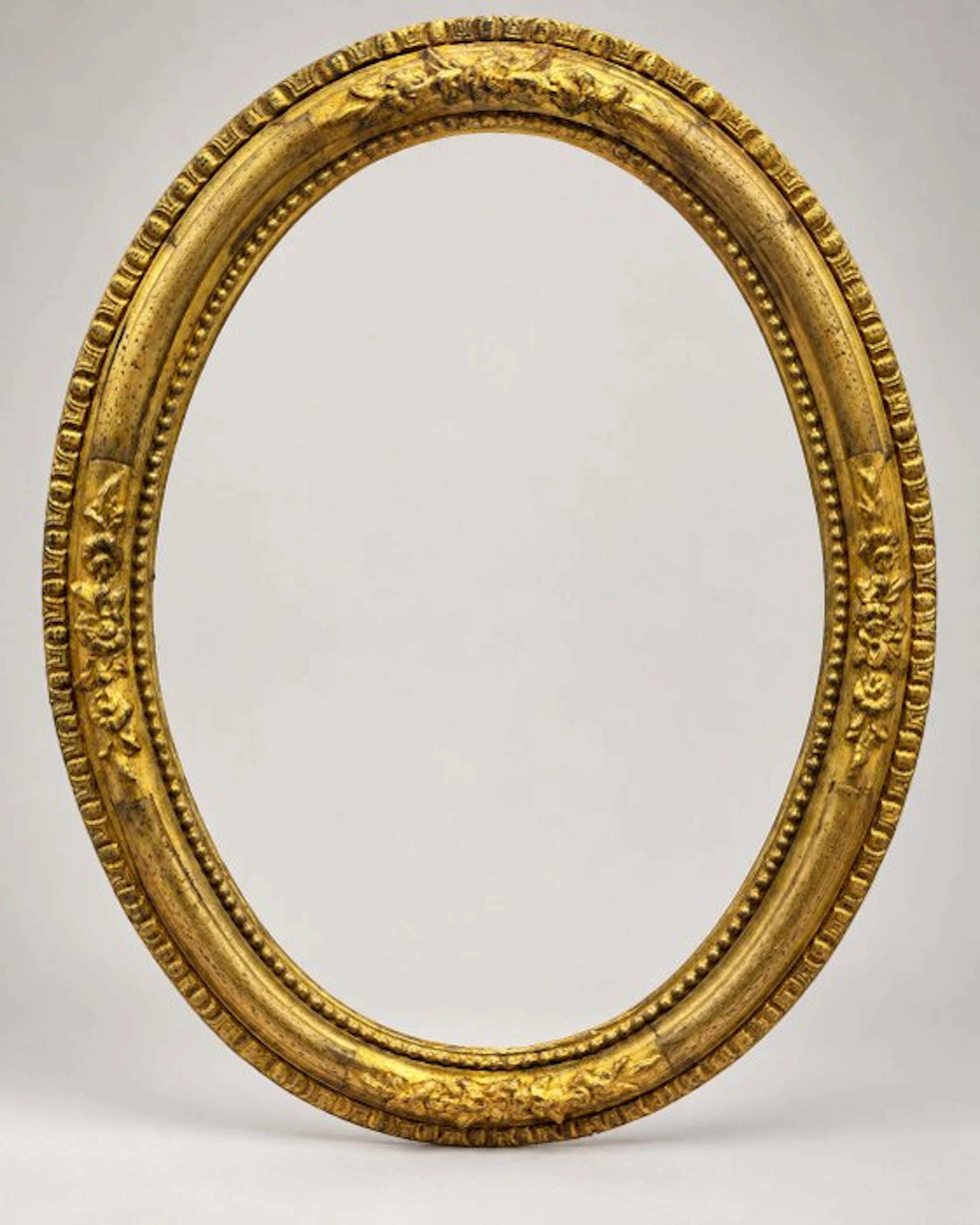 Frame - Gold, Wood, stucco - 19th-Century Neapolitan Frame