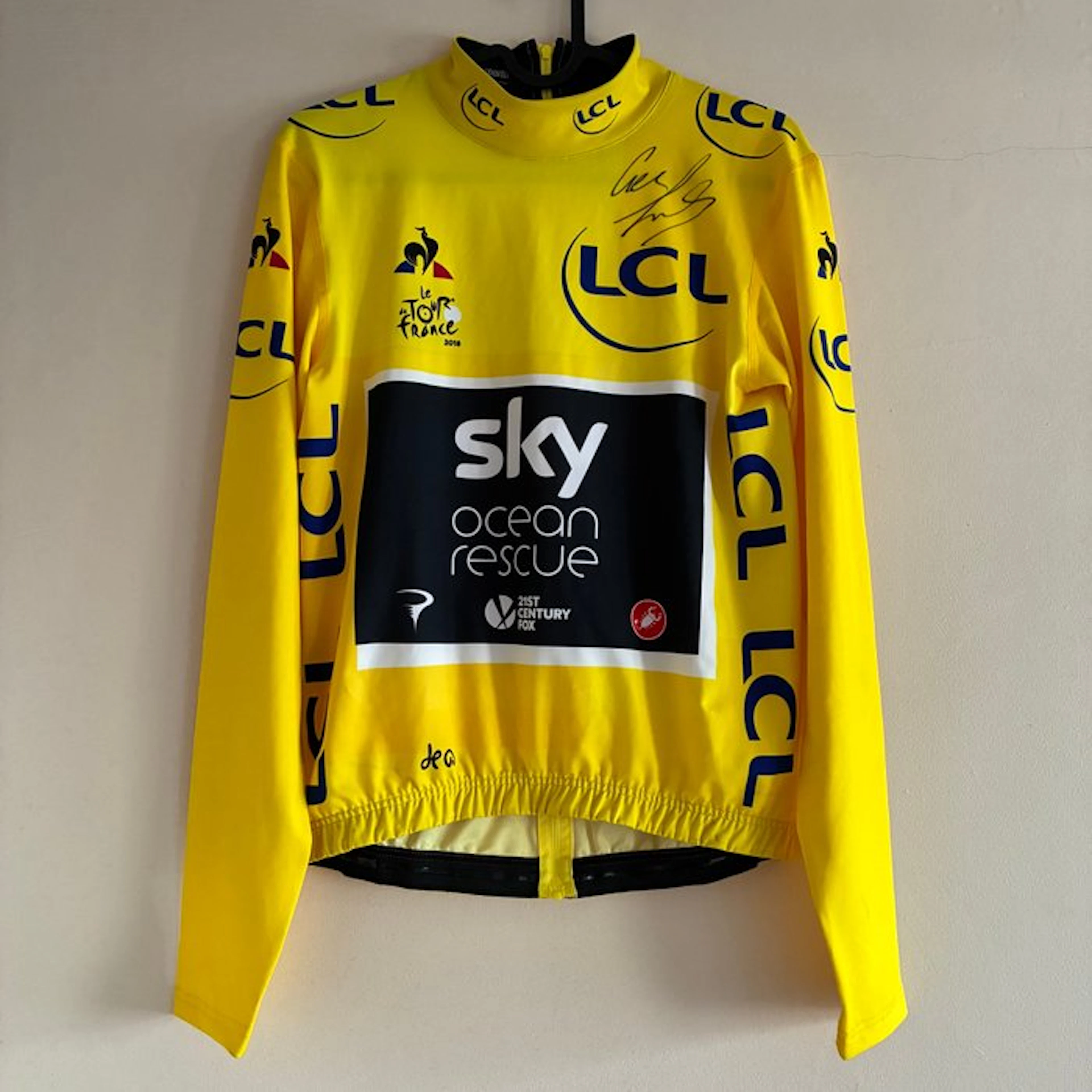 Tour de France - Geraint Thomas - 2018 - Cycling jersey