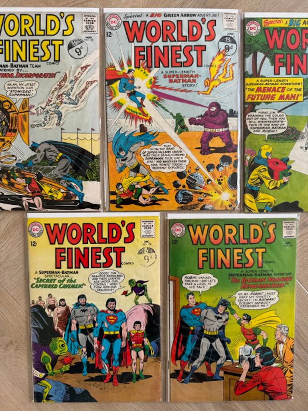 World's Finest Comics - World's Finest Comics - 5 Comic - 1964/1965