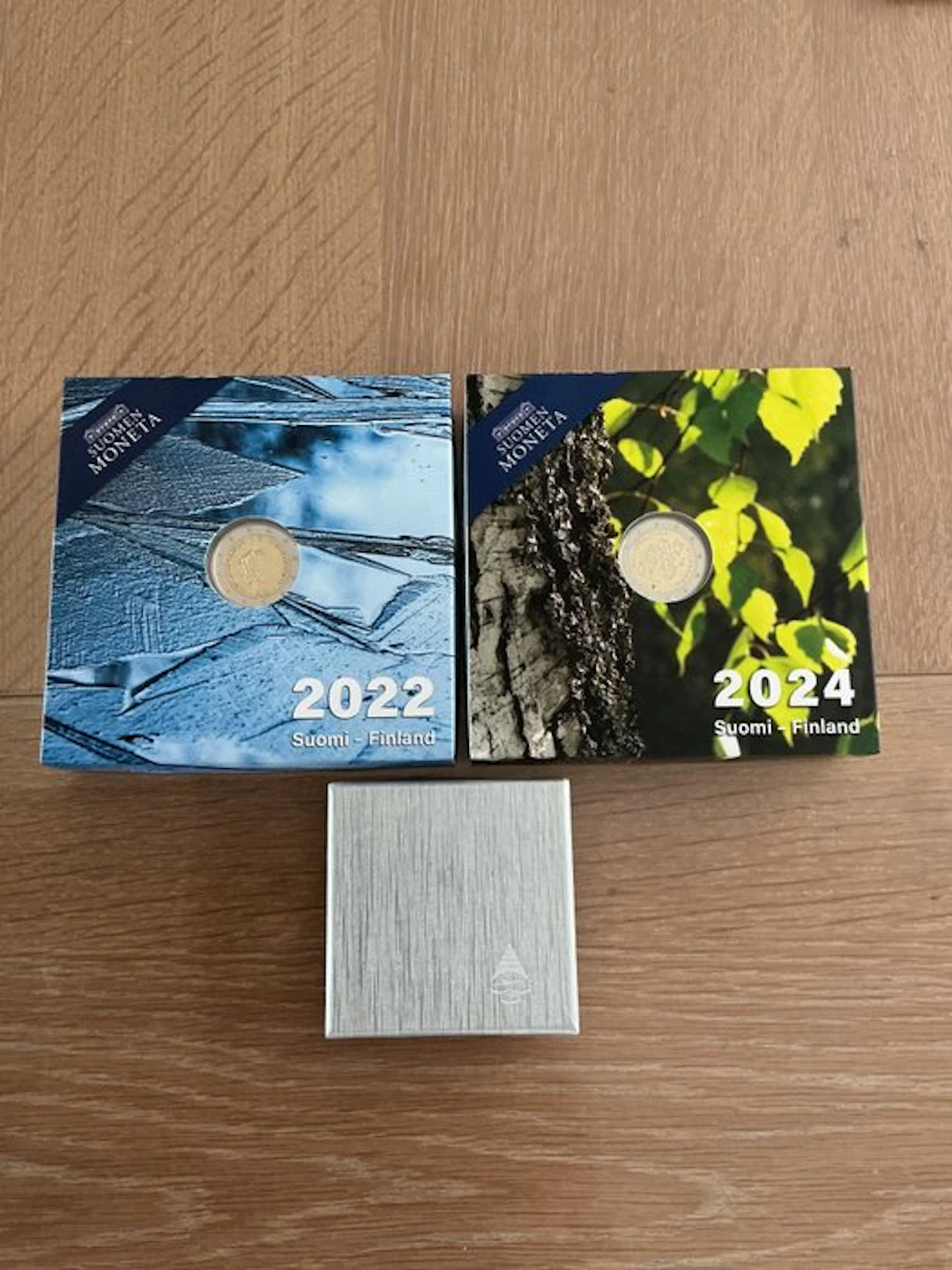 Finland. 2 Euro 2008/2024 (3 coins) Proof (No reserve price)