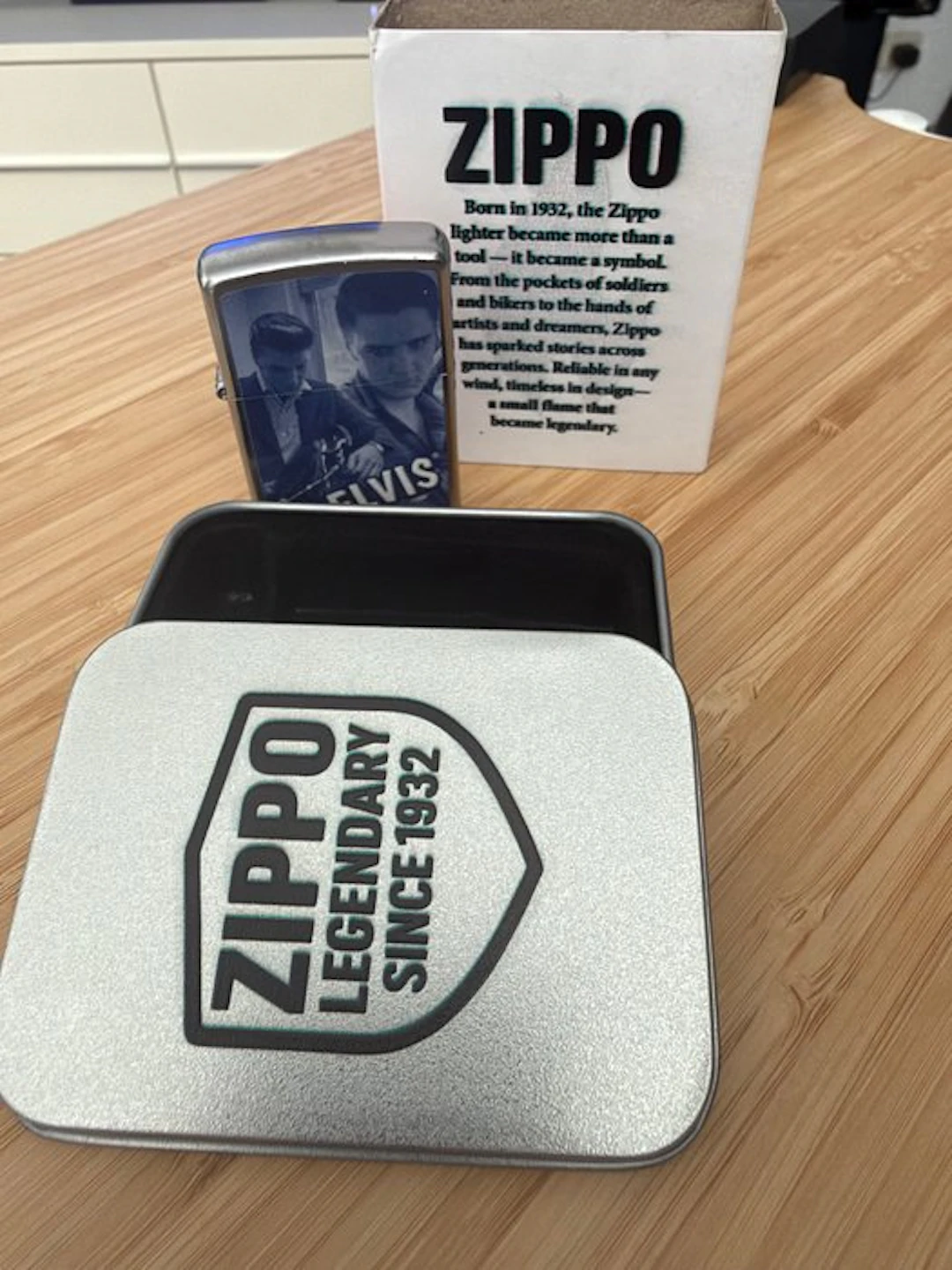Zippo - Lighter - Steel (stainless)