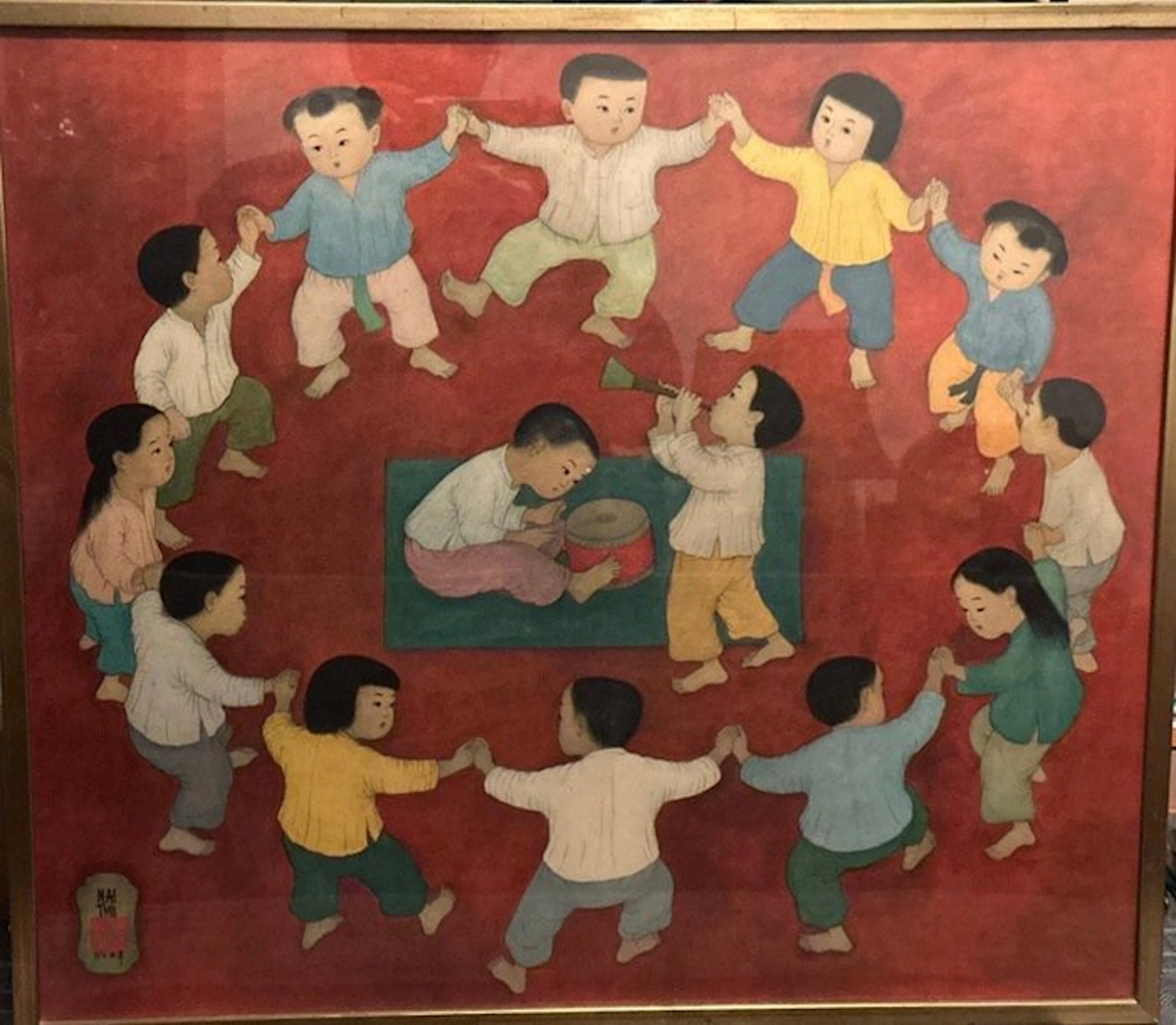 Mai Thu (1906-1980) - La ronde des enfants