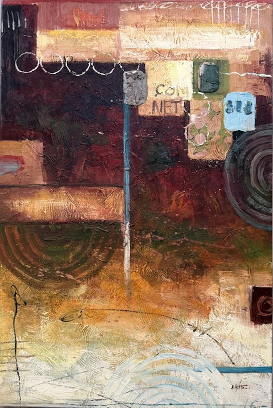 A. Hilton (XX) - Composition abstraite