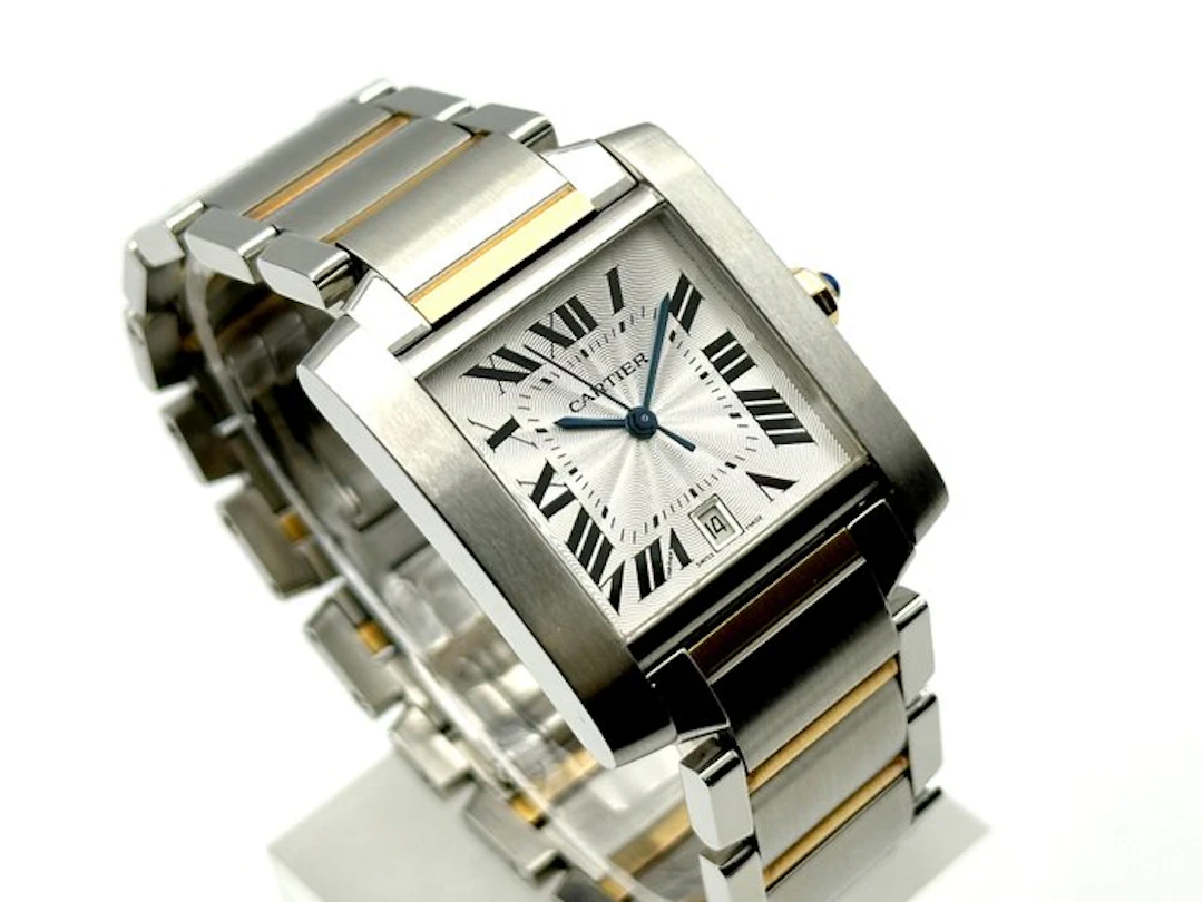 Cartier - Tank Française - 2302 - Serviced - Men - 2000-2010