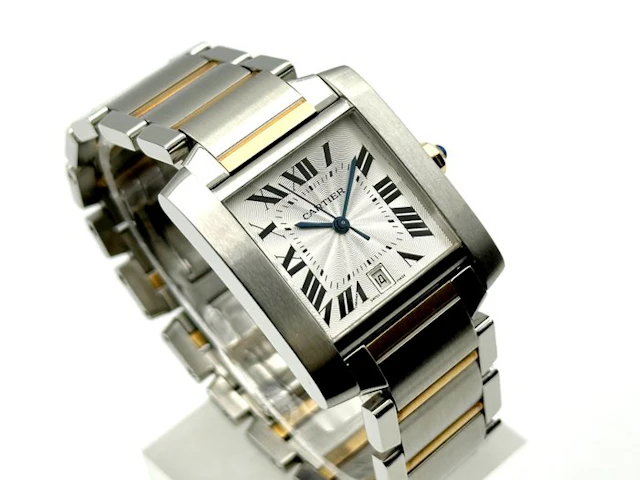 Cartier - Tank Française - 2302 - Serviced - Men - 2000-2010