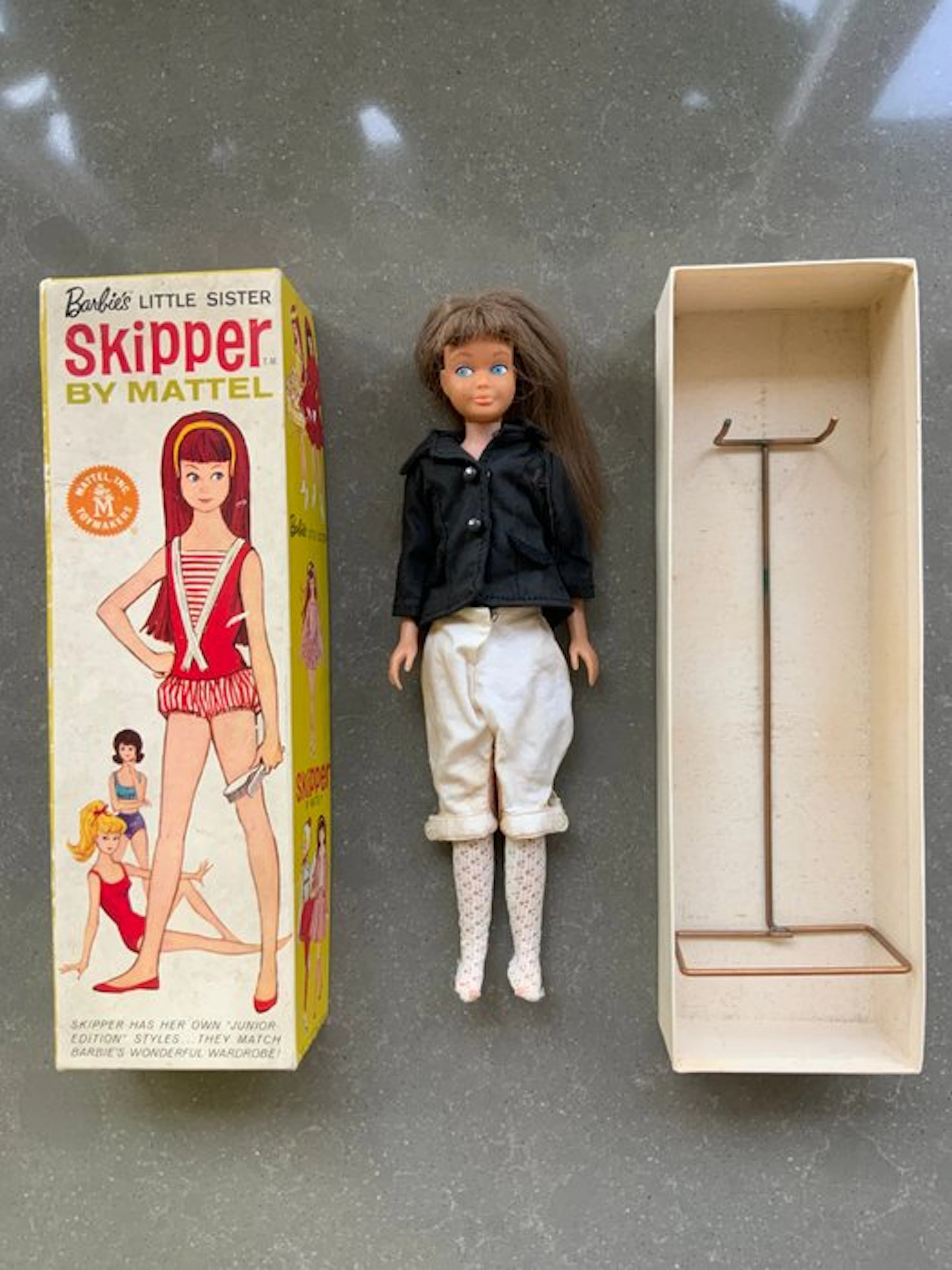 Mattel - Barbie doll Skipper, Barbie’s little sister - 1960-1970 - Japan