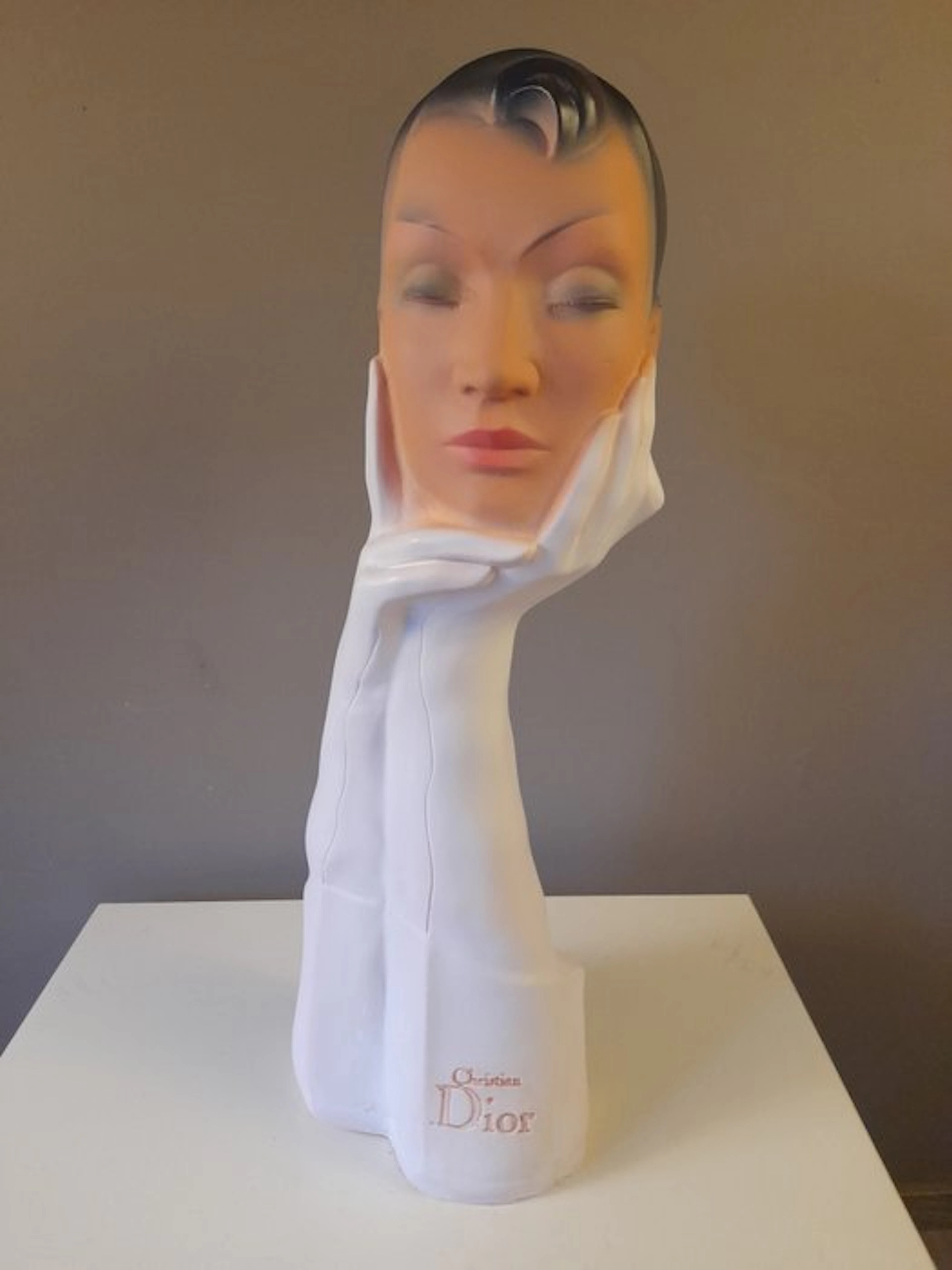 Bust, Dior - 57 cm - Plaster