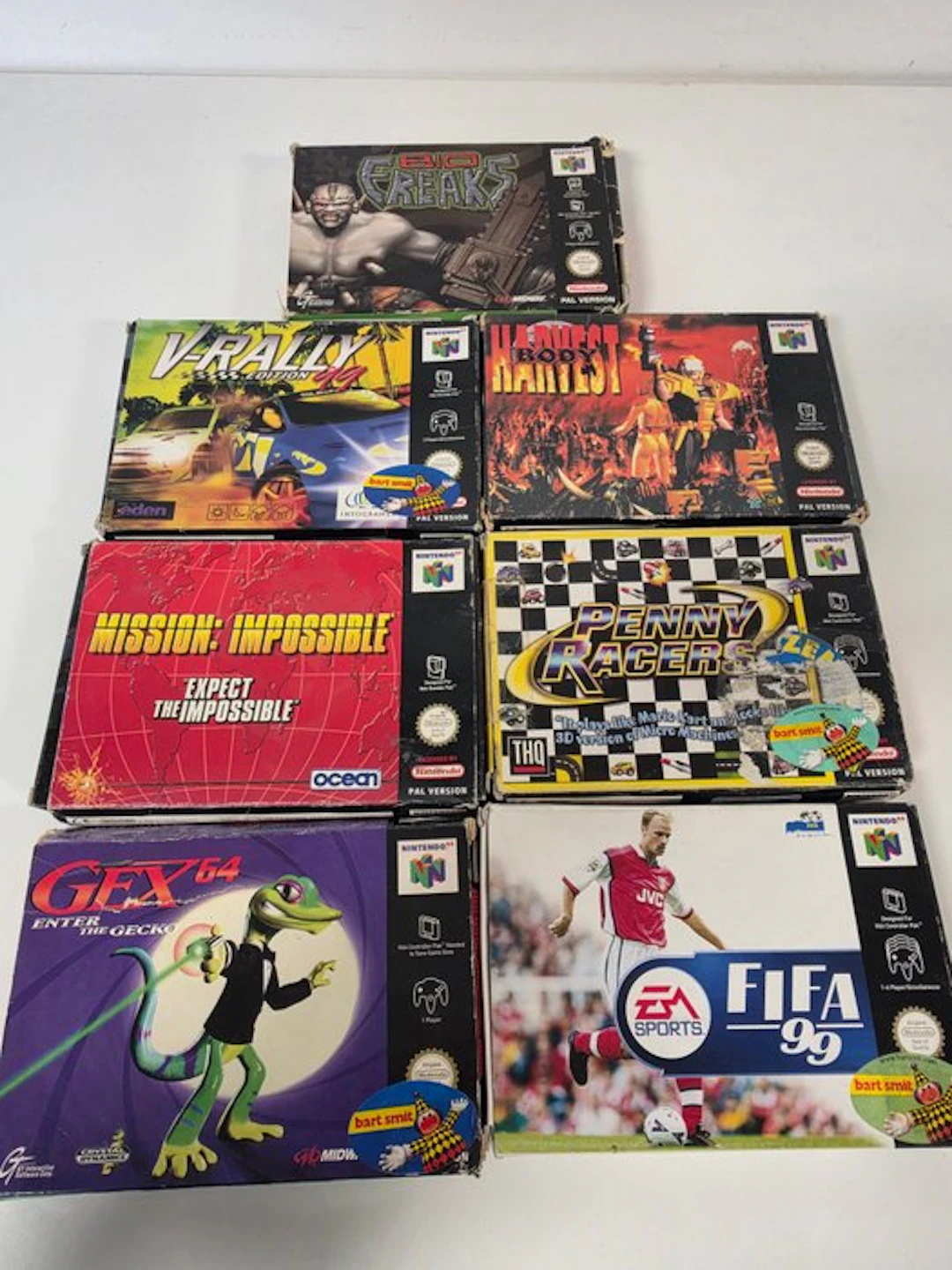 Nintendo - N64 - 7x Nintendo 64 Games Boxed - Video game - In original box