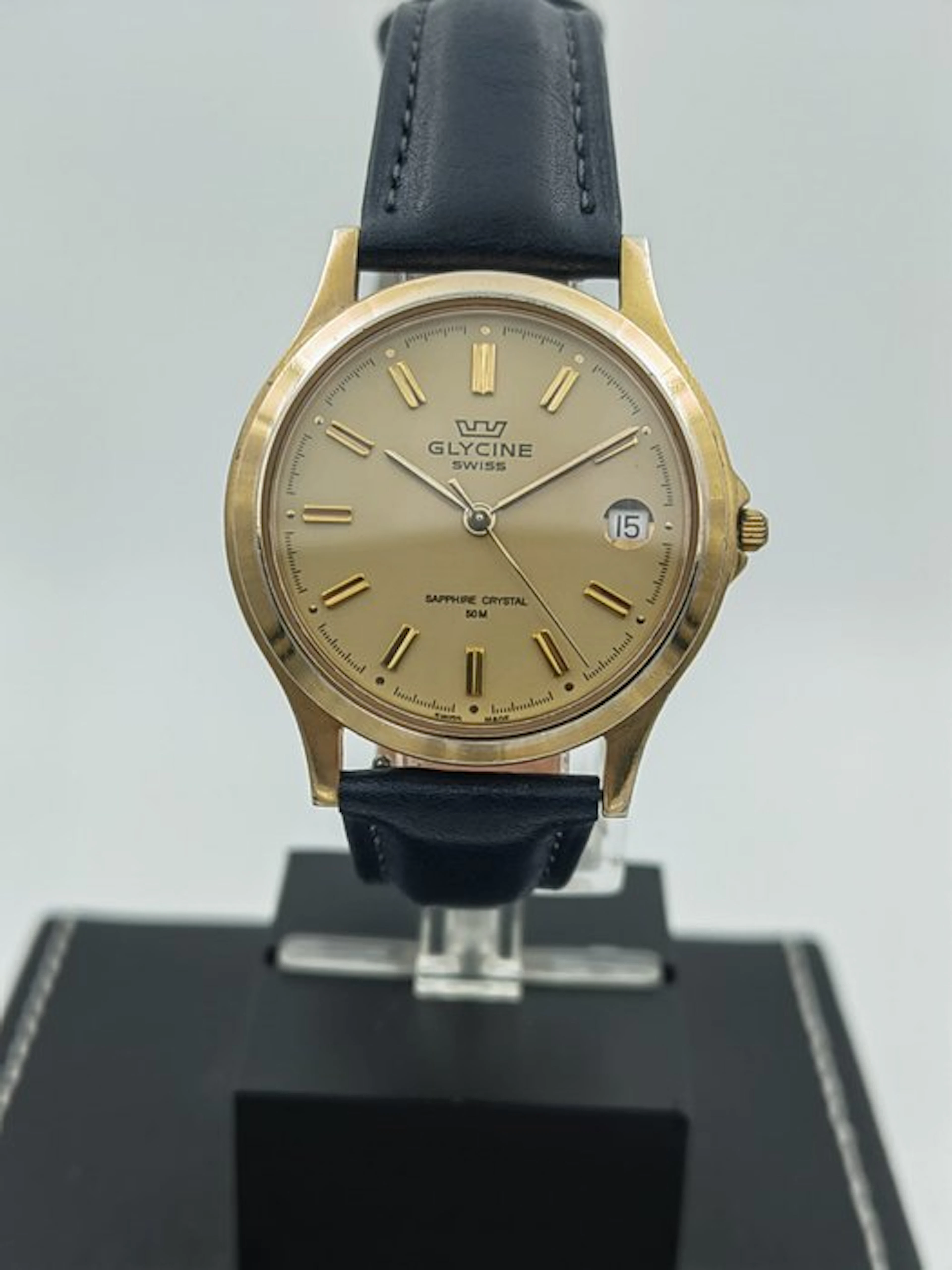Glycine - Classic Date - No reserve price - 3690 - Men - 1990-1999