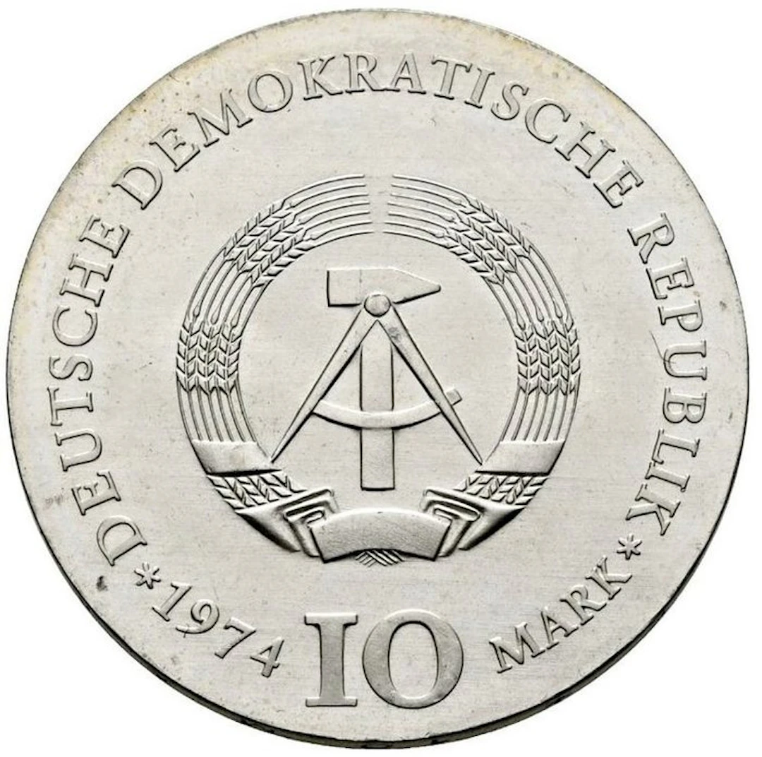 Germany. 10 Mark 1974 - PCGS MS67