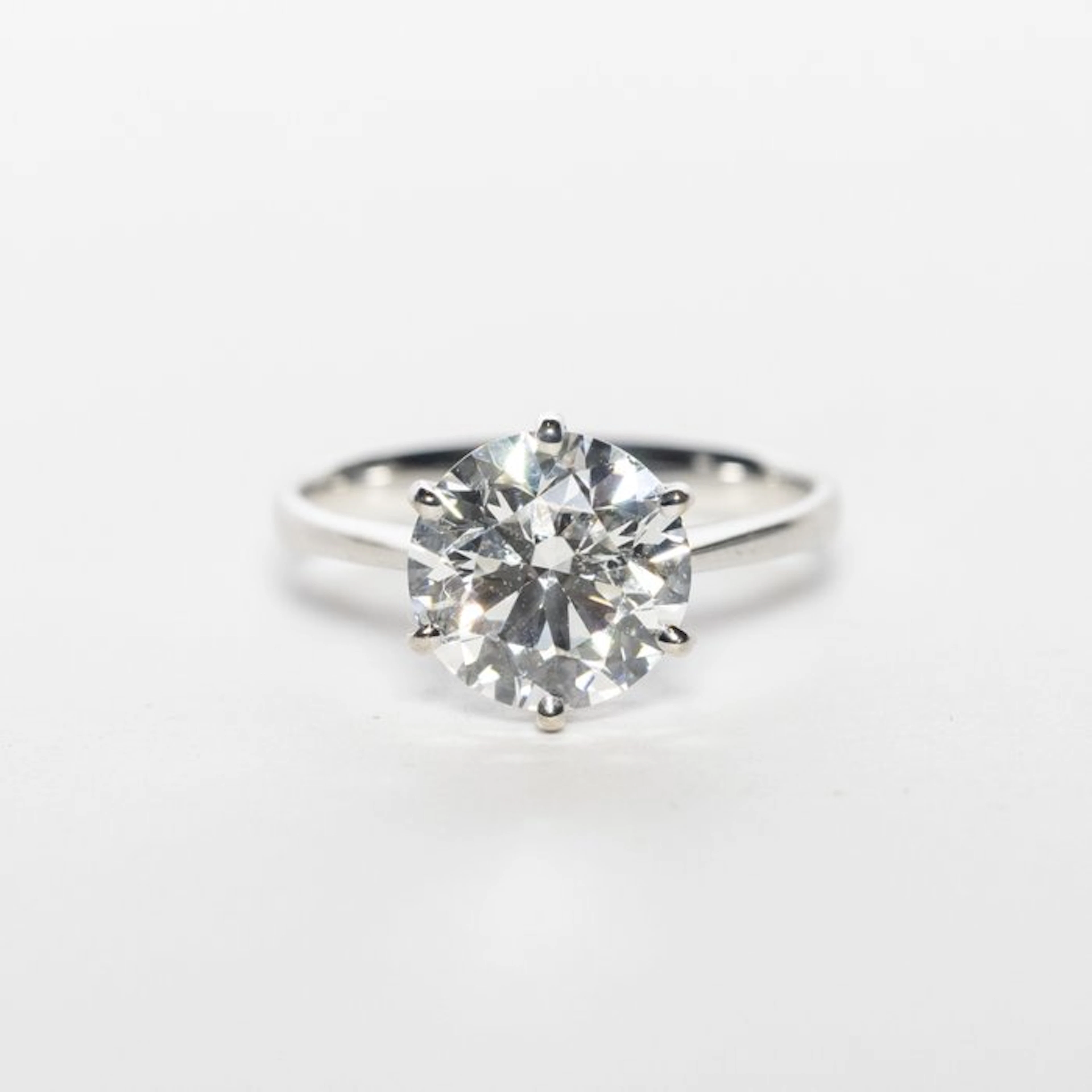 No reserve price - Engagement ring - 18 kt