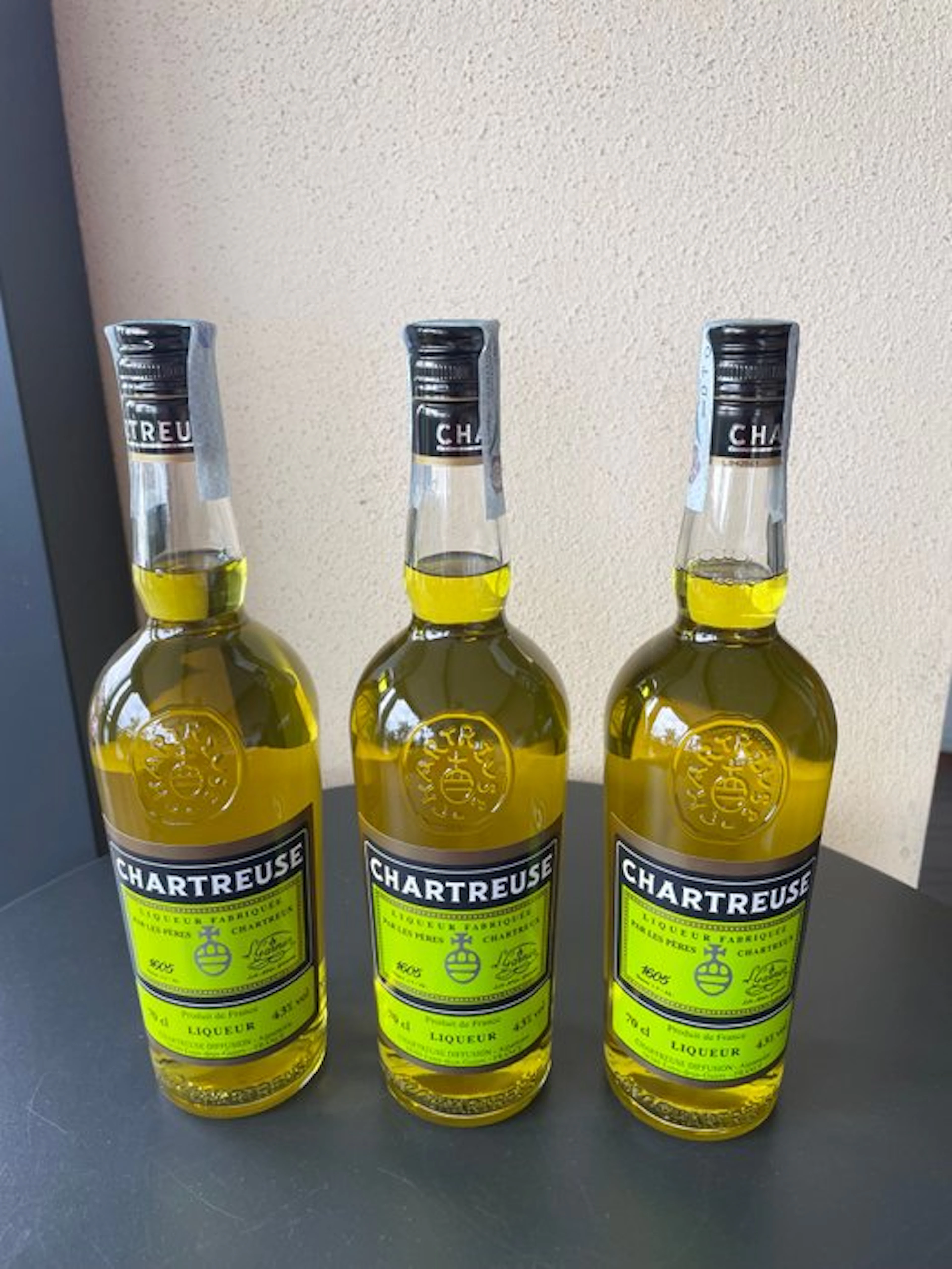 Chartreuse - Yellow - Aiguenoire - b. 2026 - 70cl - 3 bottles